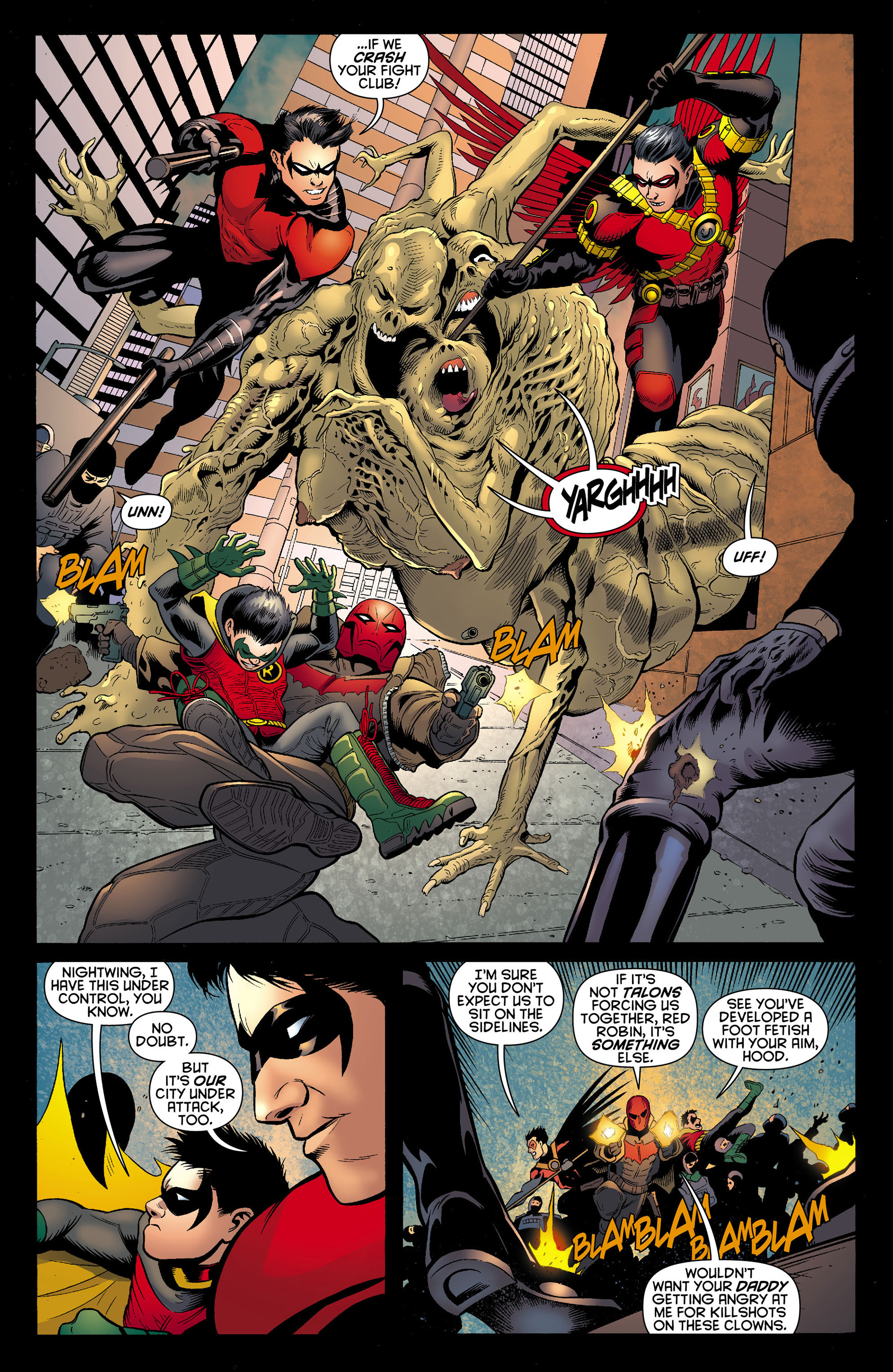 Read online Batman and Robin (2011) comic -  Issue #12 - 9