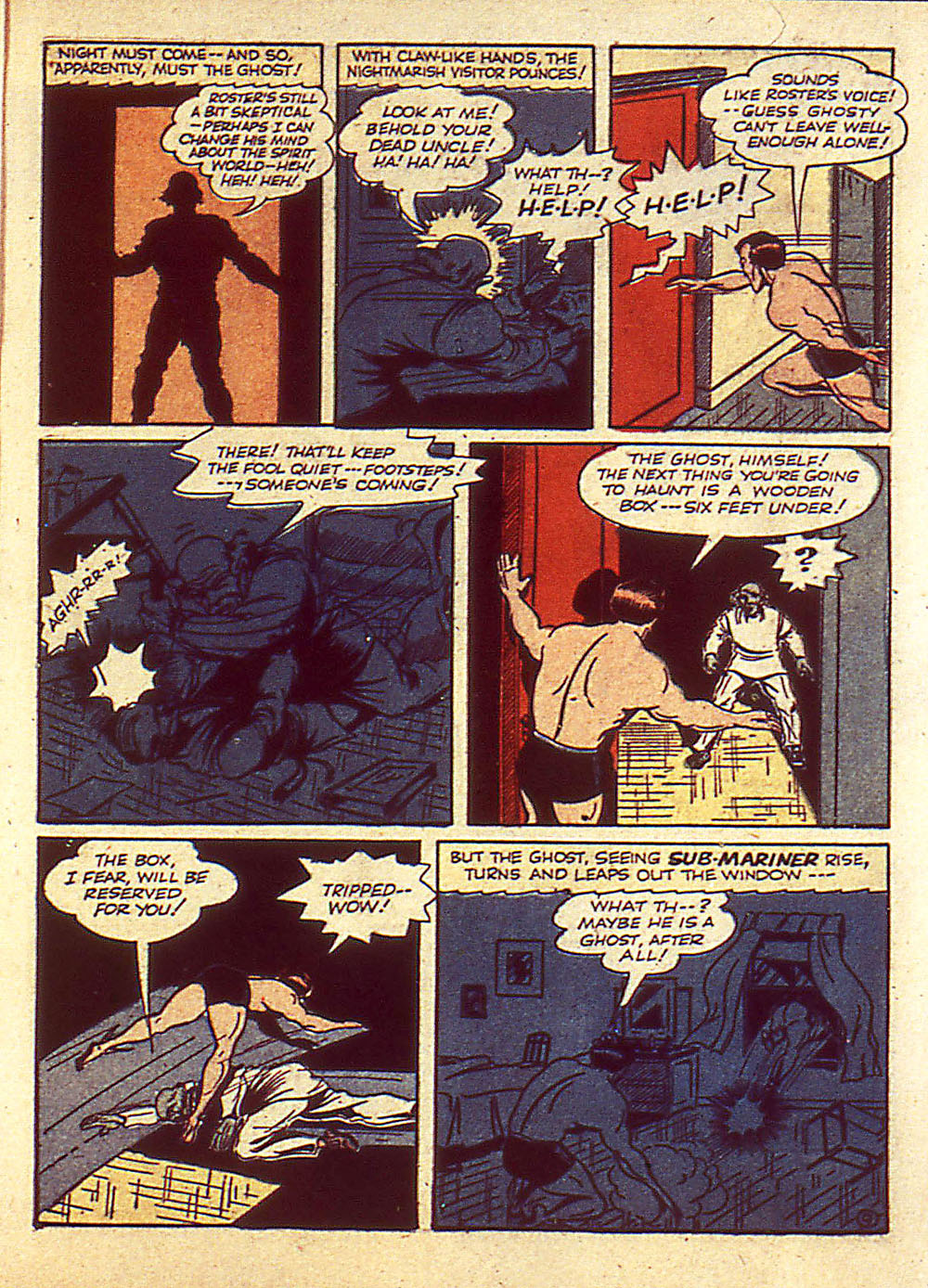 Read online Sub-Mariner Comics comic -  Issue #4 - 12