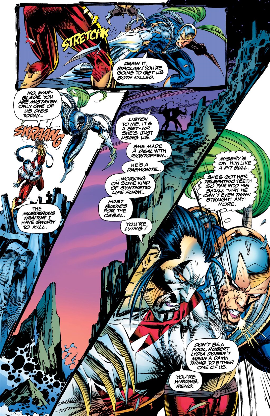 Read online Cyberforce (1992) comic -  Issue # _The Complete Cyberforce (Part 3) - 45