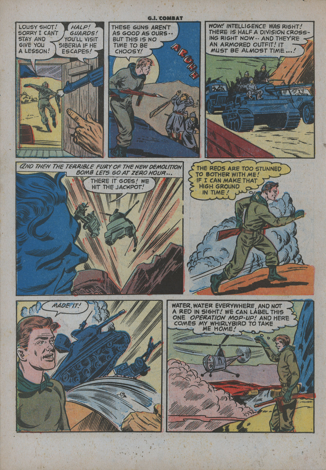 Read online G.I. Combat (1952) comic -  Issue #6 - 32