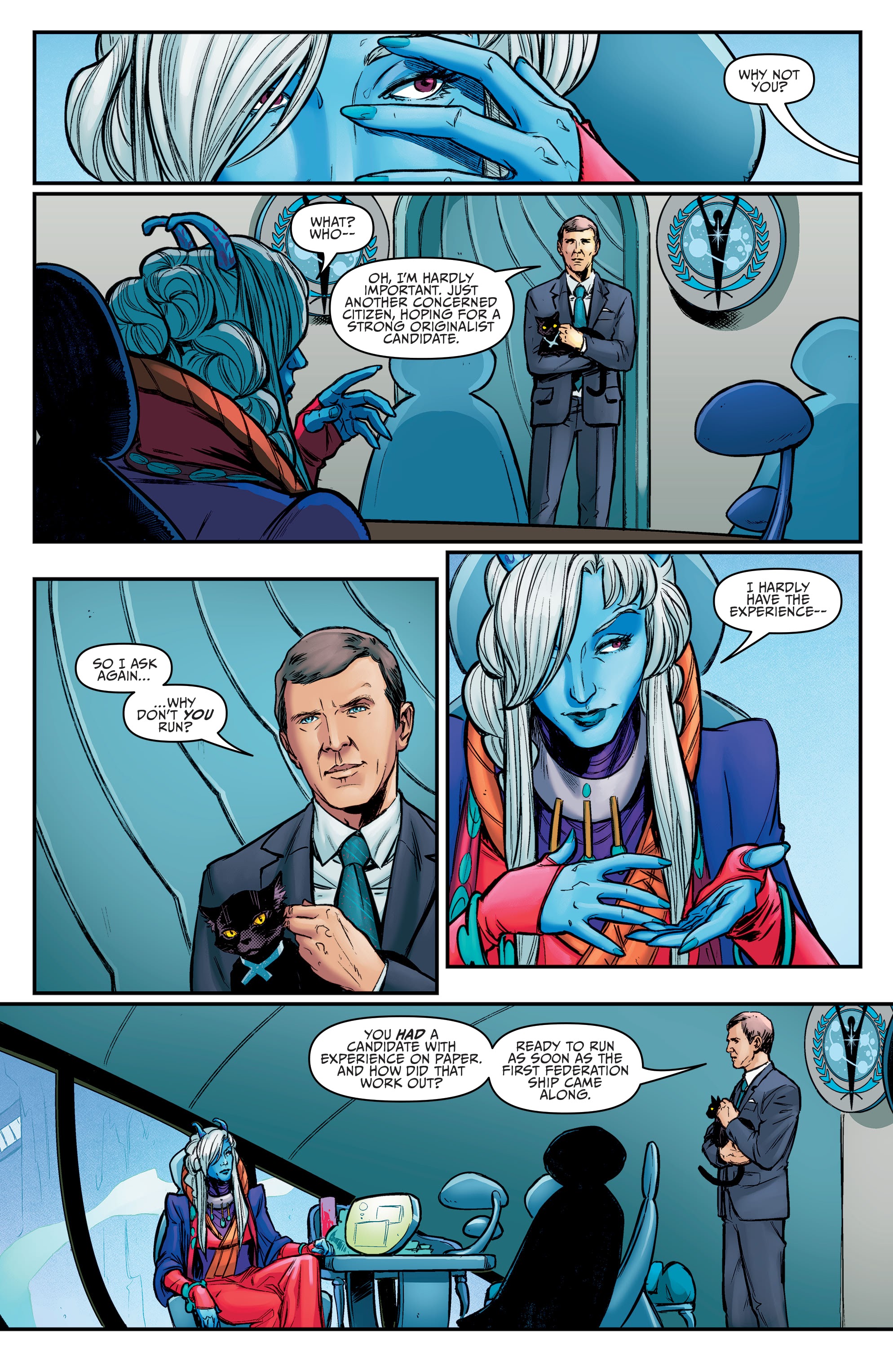 Read online Star Trek: Year Five comic -  Issue #16 - 21