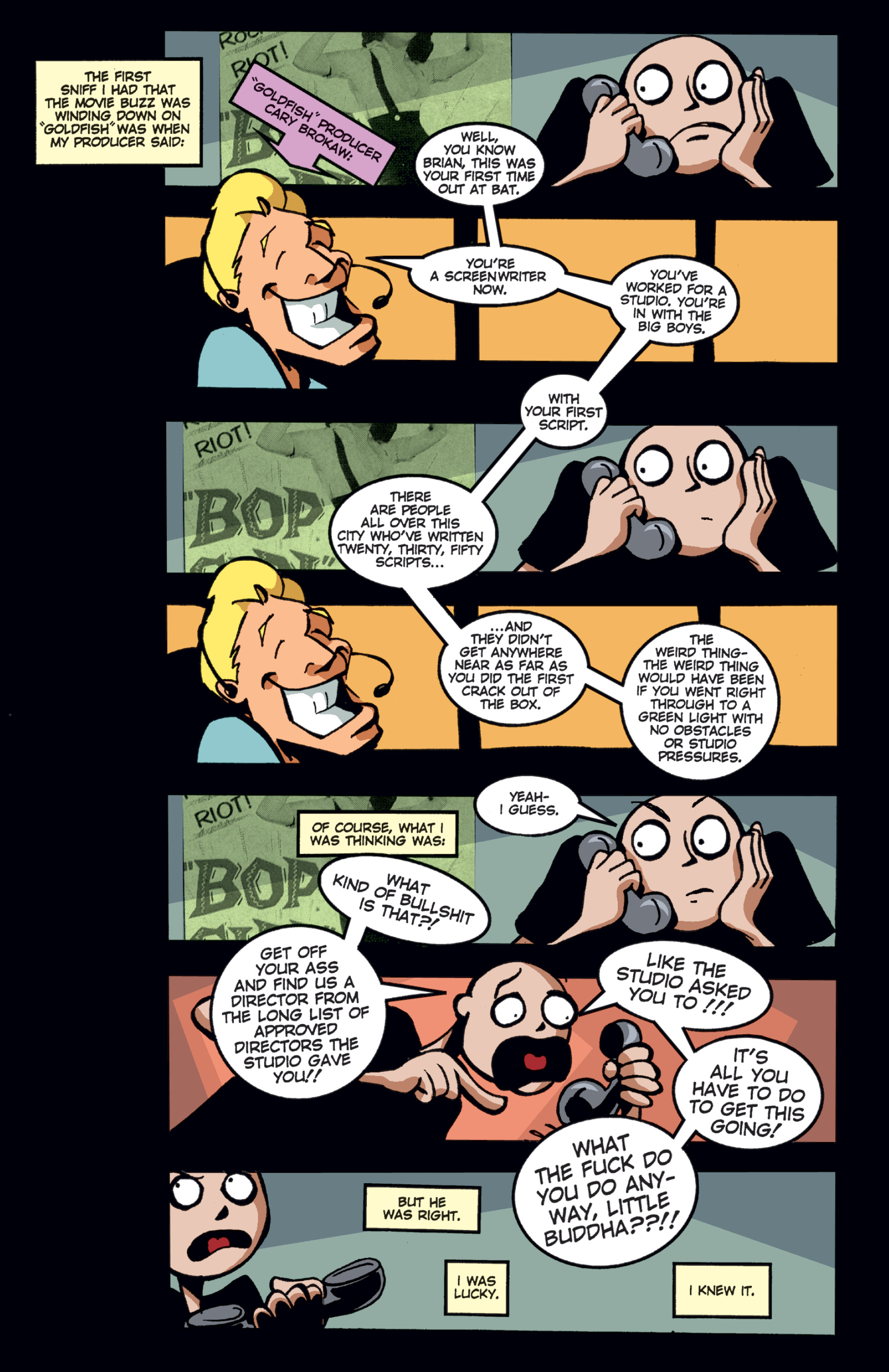 Read online Fortune & Glory: A True Hollywood Comic Book Story comic -  Issue # TPB - 87