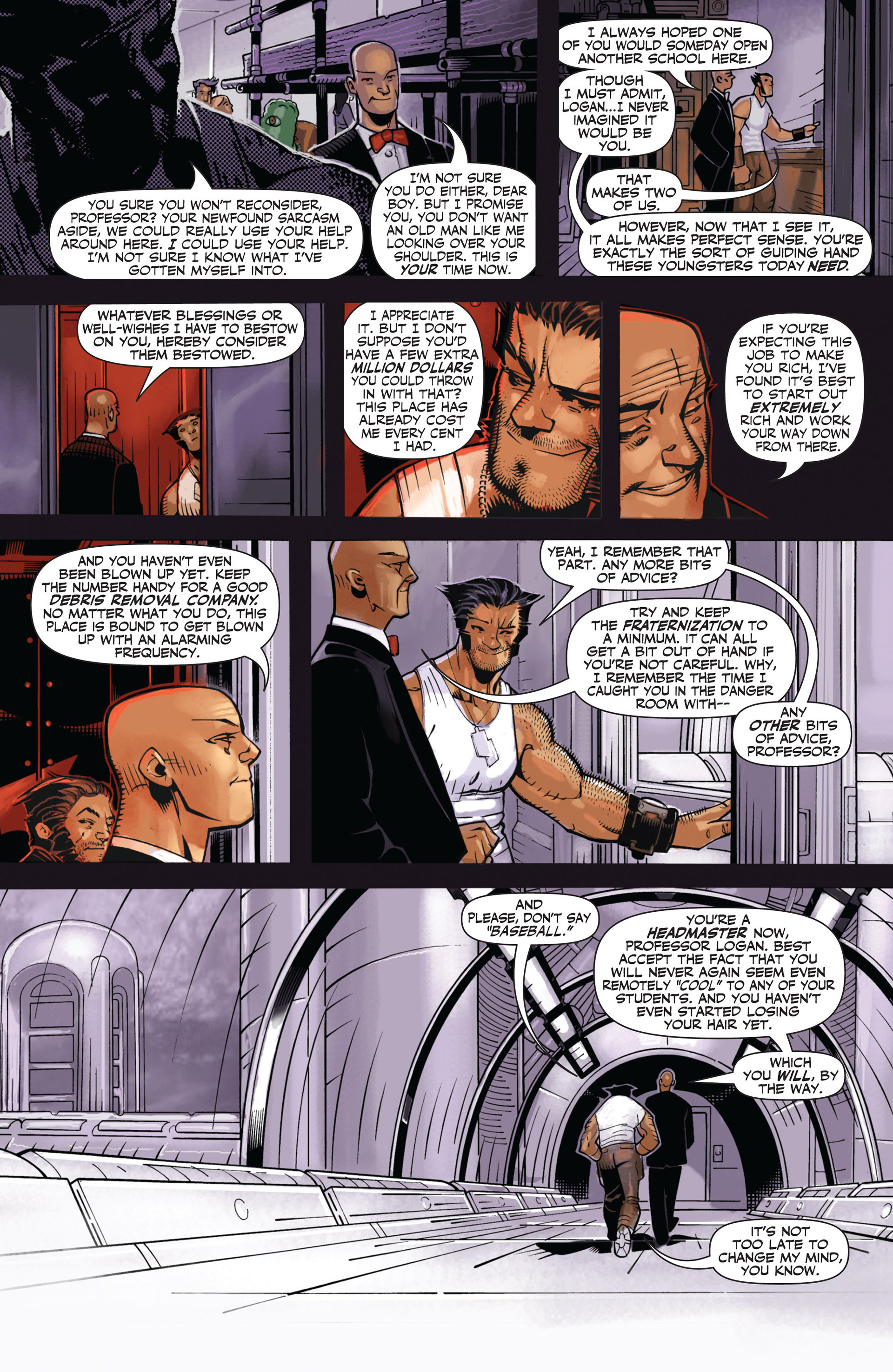Read online Wolverine & The X-Men comic -  Issue #1 - 3