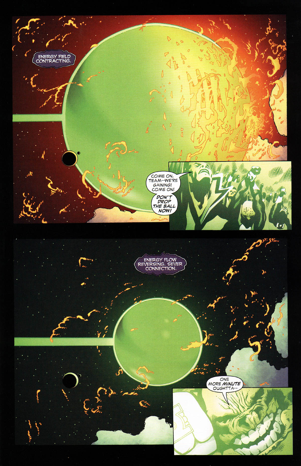 Read online Green Lantern Corps: Recharge comic -  Issue #5 - 14