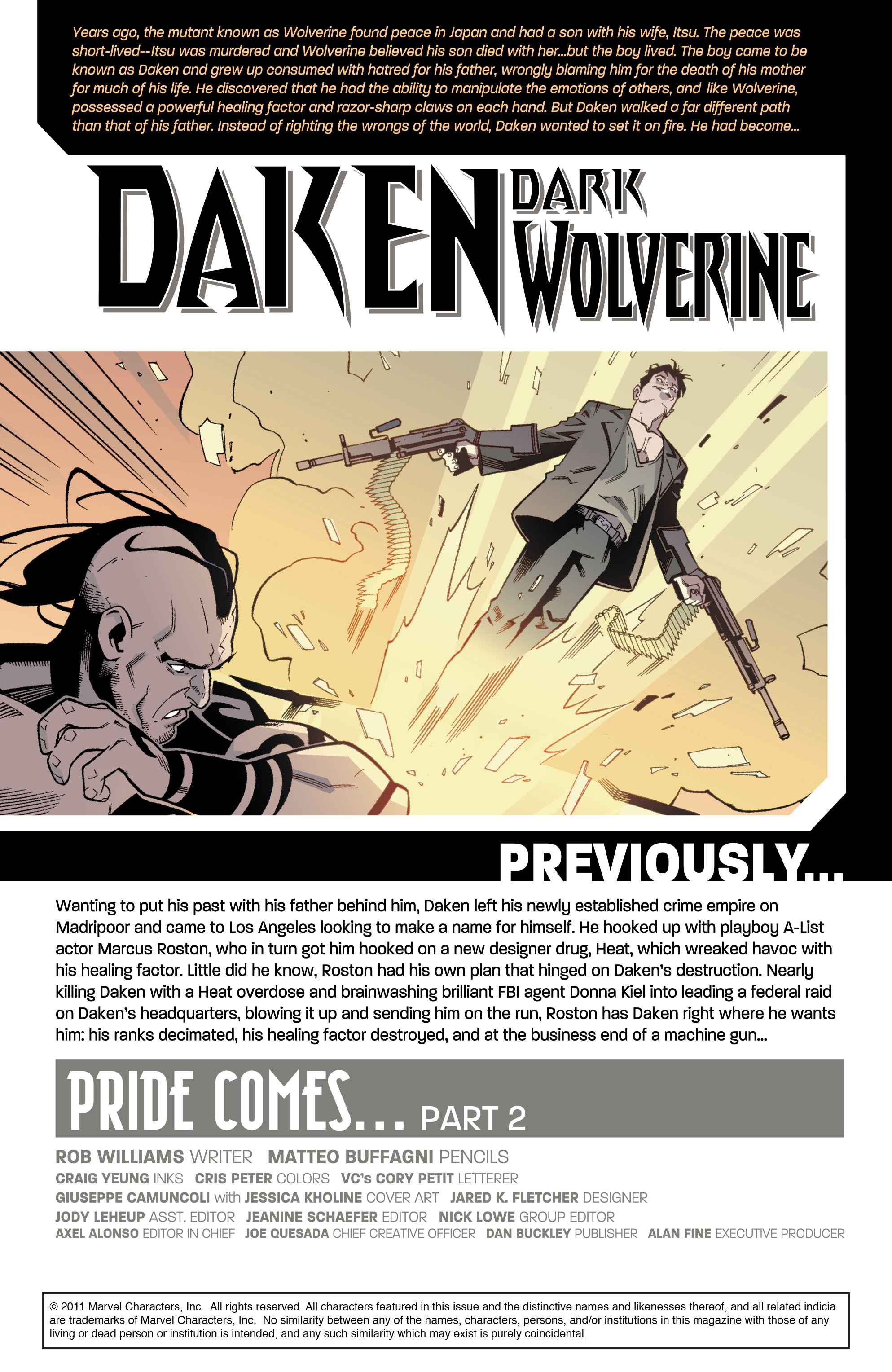 Read online Daken: Dark Wolverine comic -  Issue #17 - 2