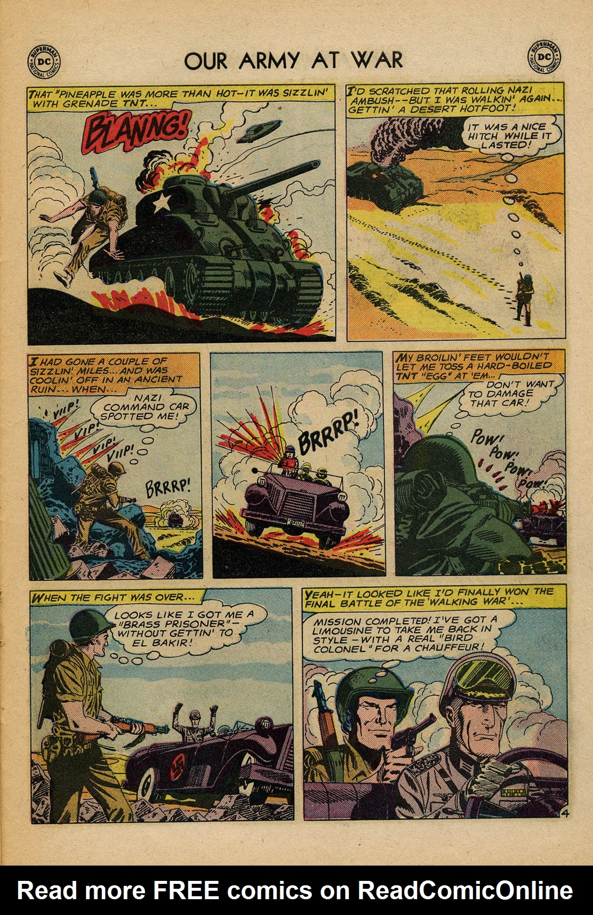 Read online Our Army at War (1952) comic -  Issue #131 - 23
