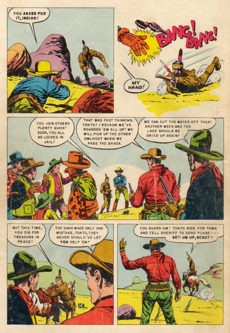 Read online Lone Ranger's Companion Tonto comic -  Issue #11 - 36