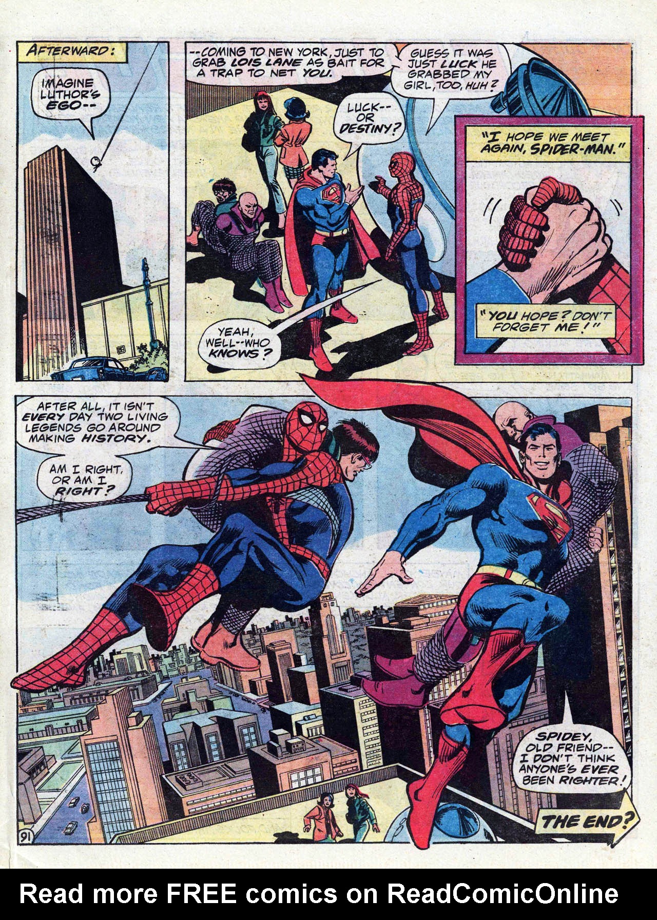 Read online Superman vs. The Amazing Spider-Man (1976) comic -  Issue # Full - 85