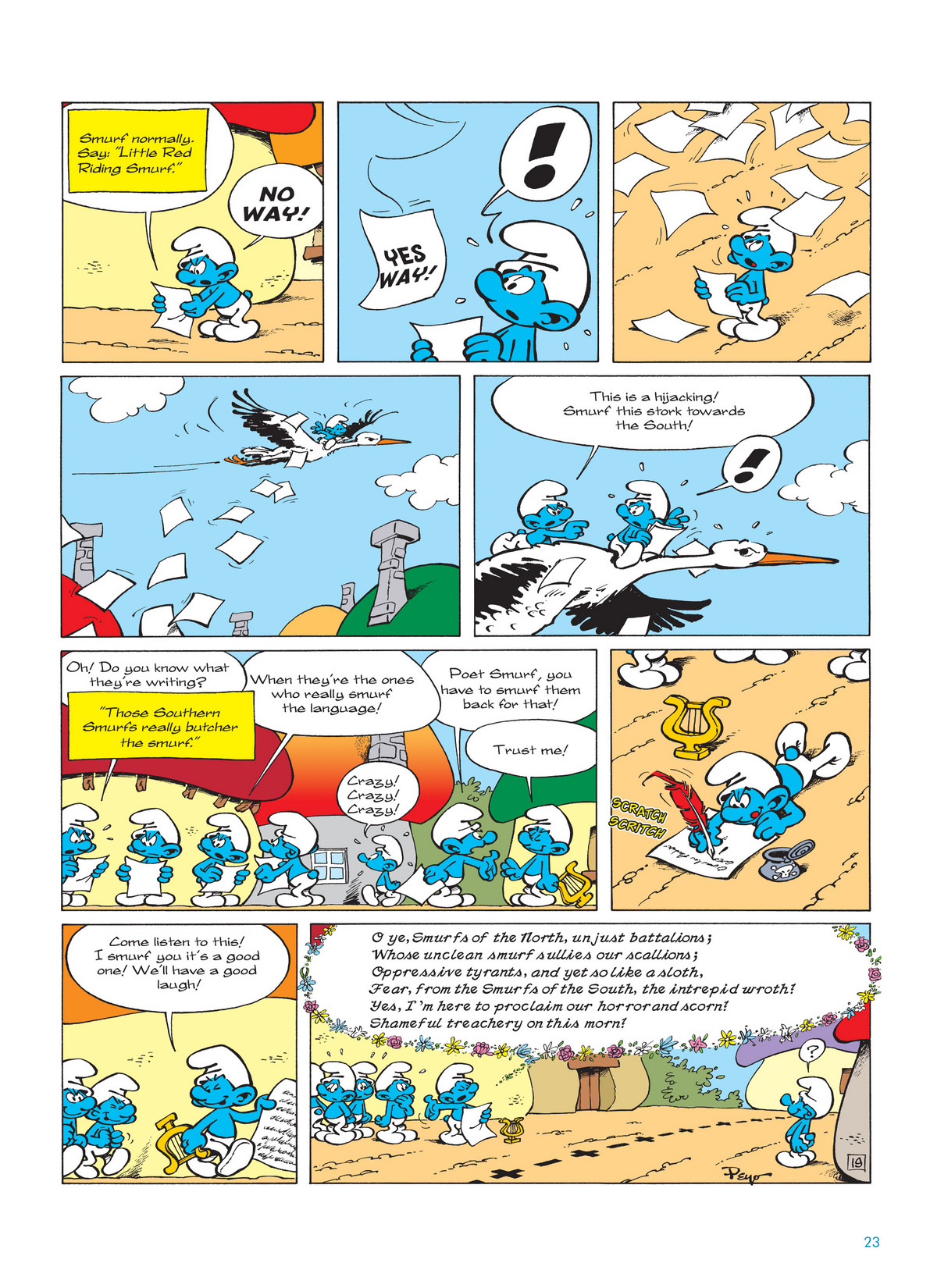 Read online The Smurfs comic -  Issue #12 - 23