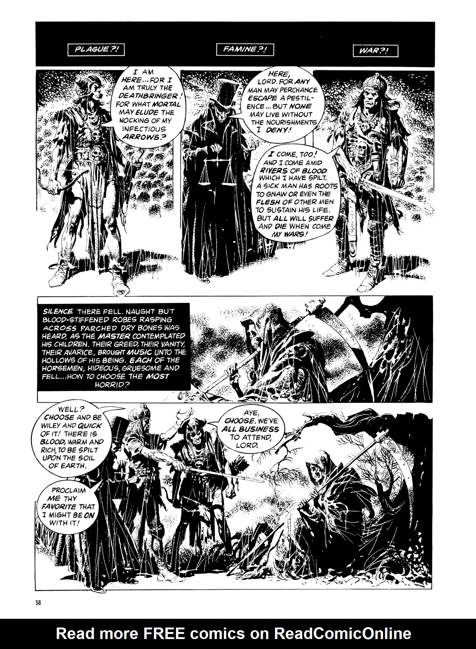 Read online Eerie Archives comic -  Issue # TPB 14 - 59