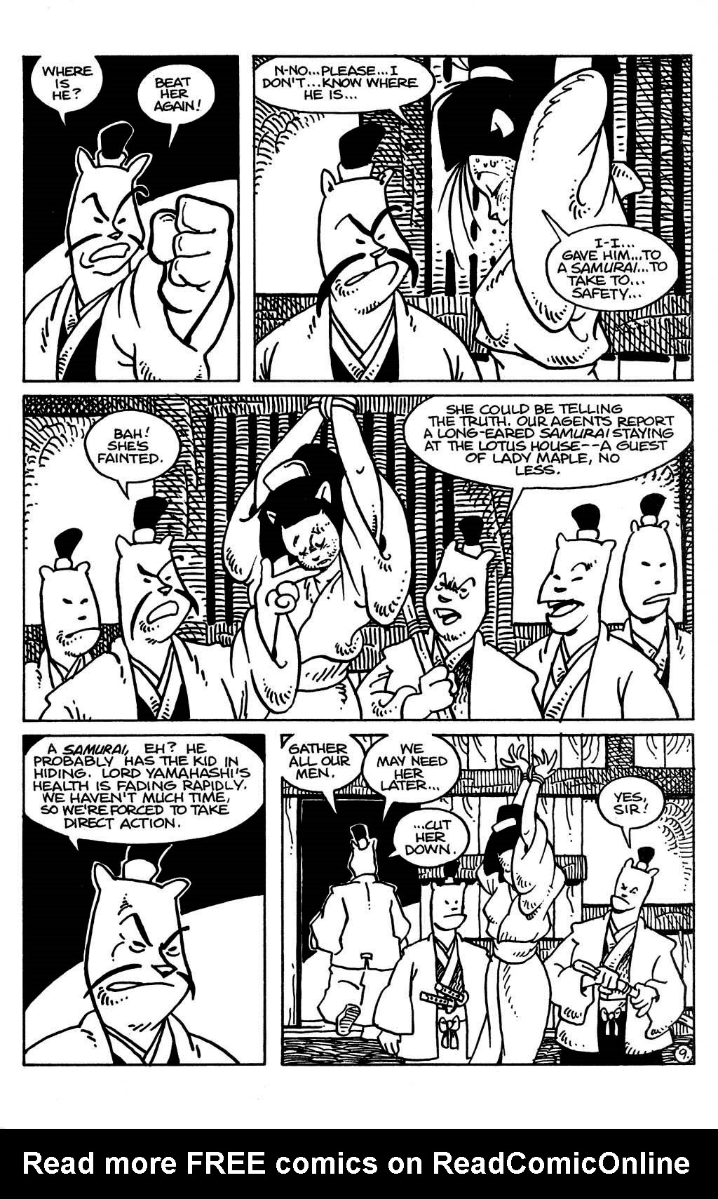 Read online Usagi Yojimbo (1996) comic -  Issue #29 - 11