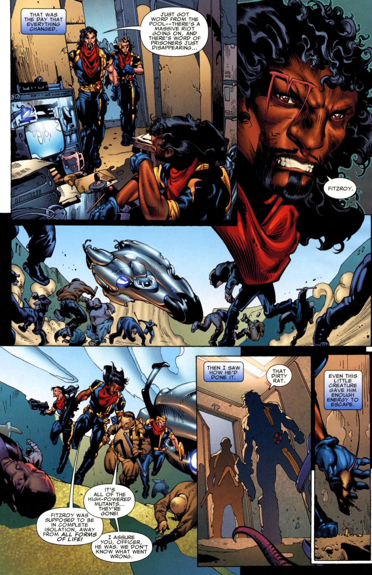 Read online X-Men: The Times and Life of Lucas Bishop comic -  Issue #3 - 9