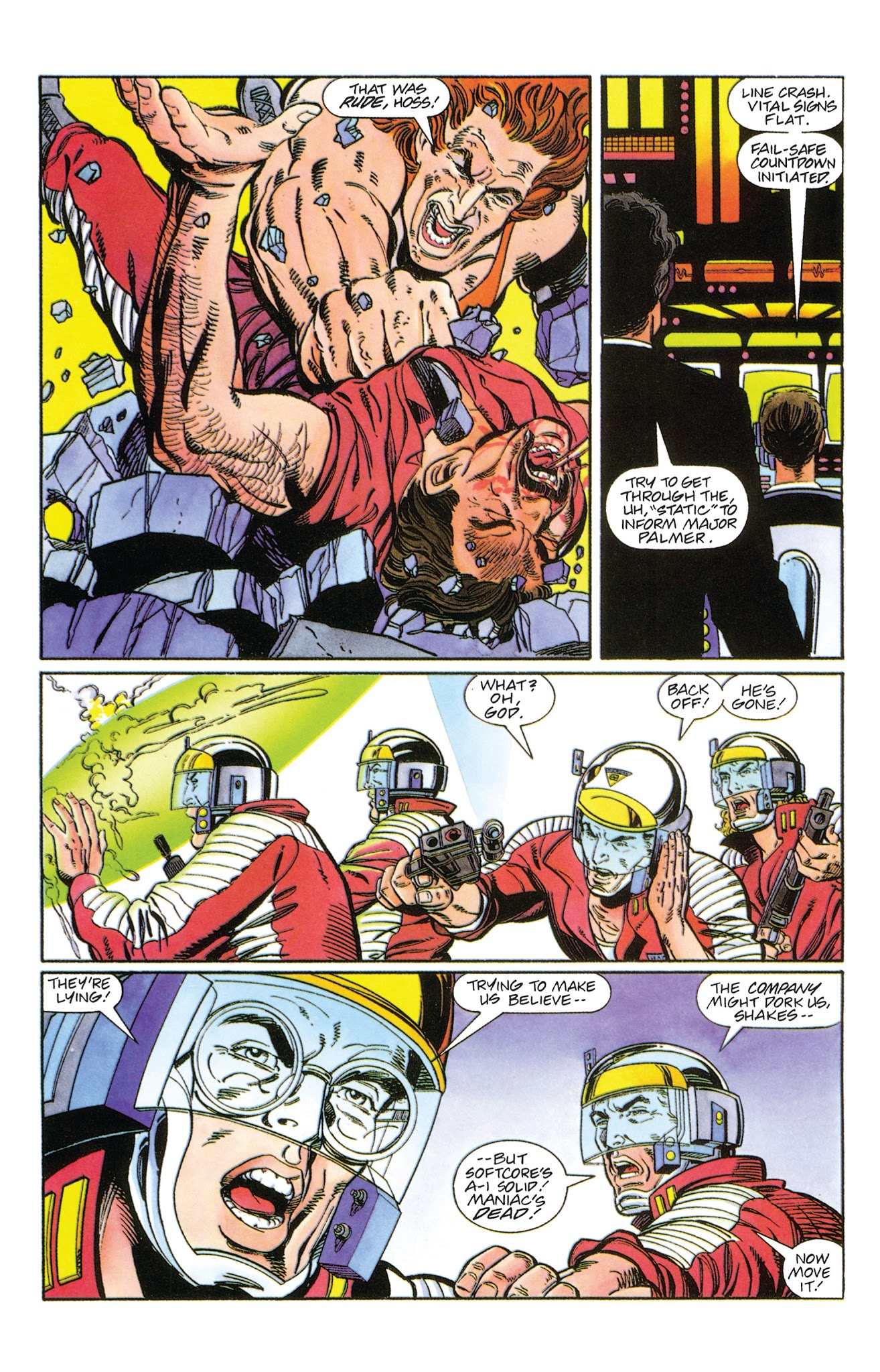 Read online Valiant Masters H.A.R.D. Corps comic -  Issue # TPB - 65