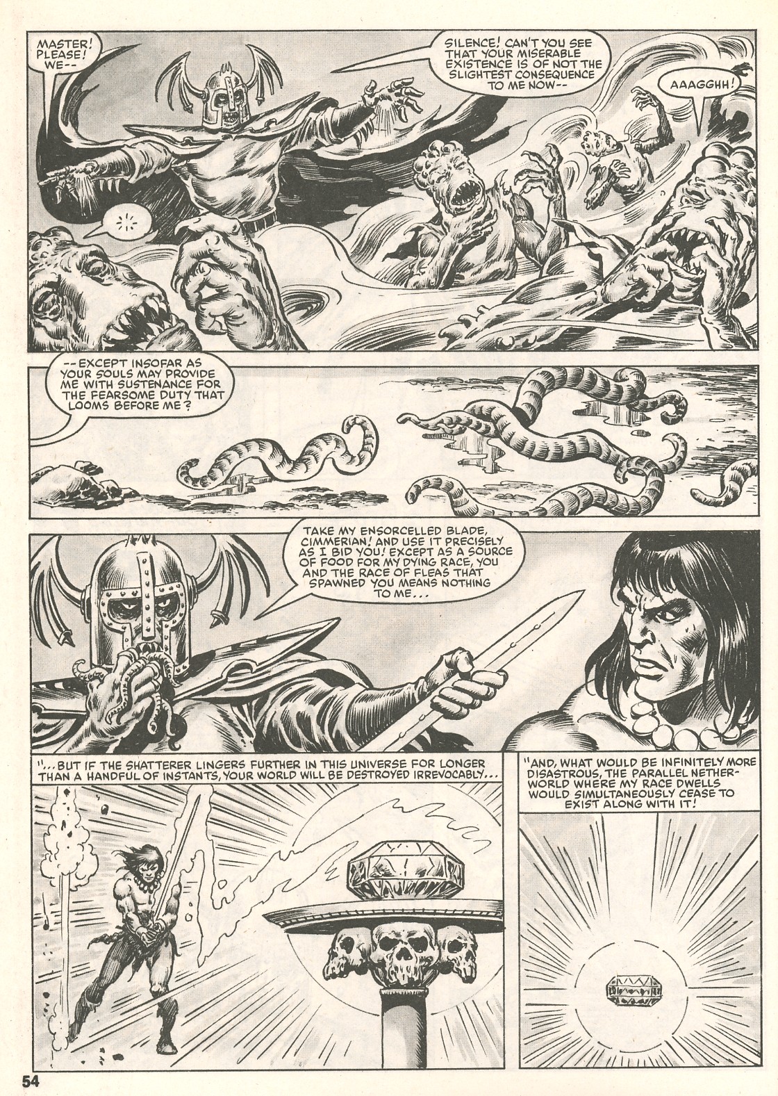 Read online The Savage Sword Of Conan comic -  Issue #109 - 56