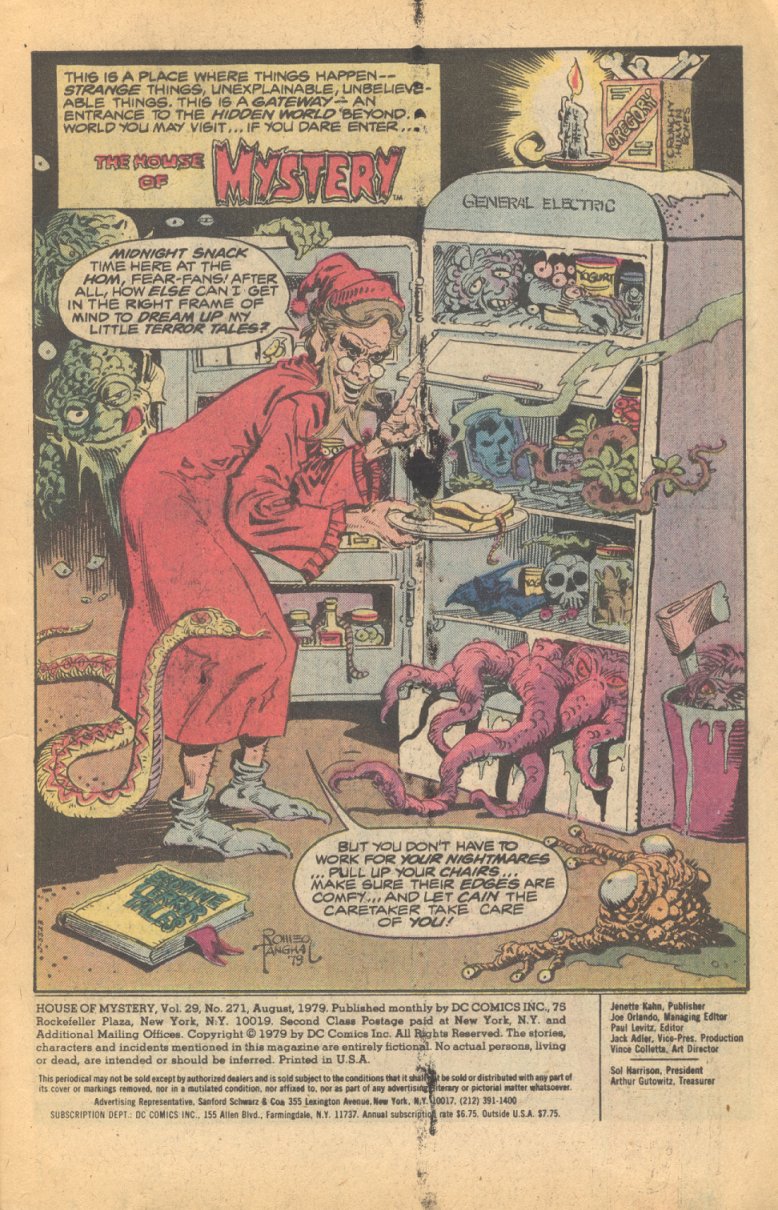 Read online House of Mystery (1951) comic -  Issue #271 - 2