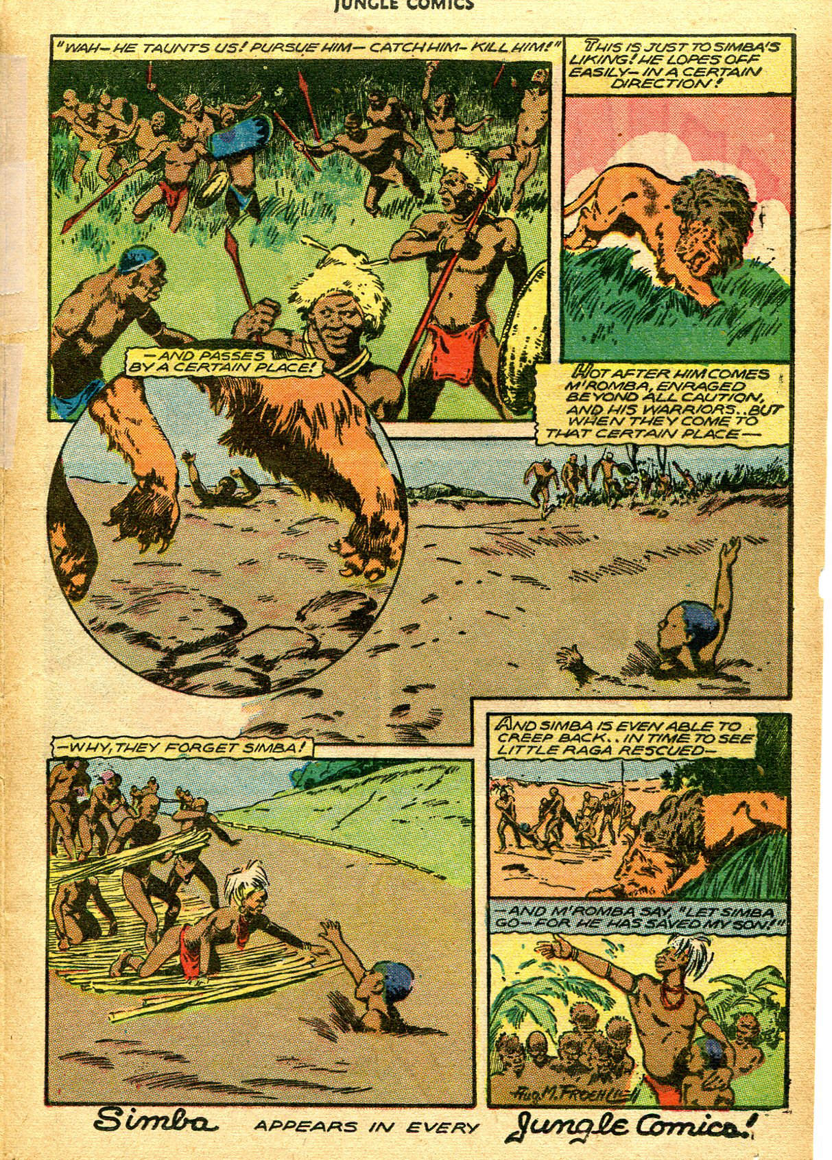 Read online Jungle Comics comic -  Issue #76 - 20