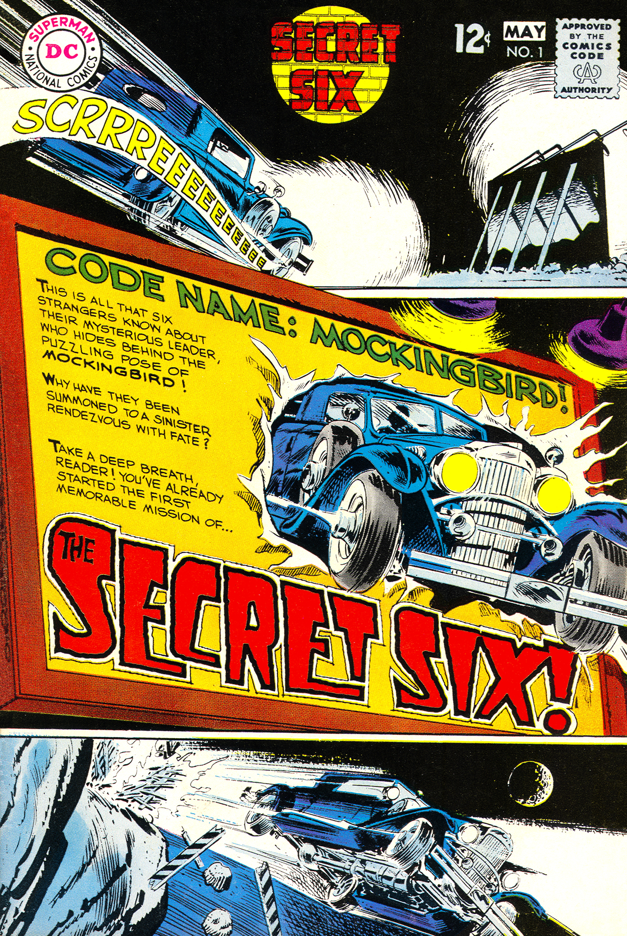 Read online Secret Six (1968) comic -  Issue #1 - 1