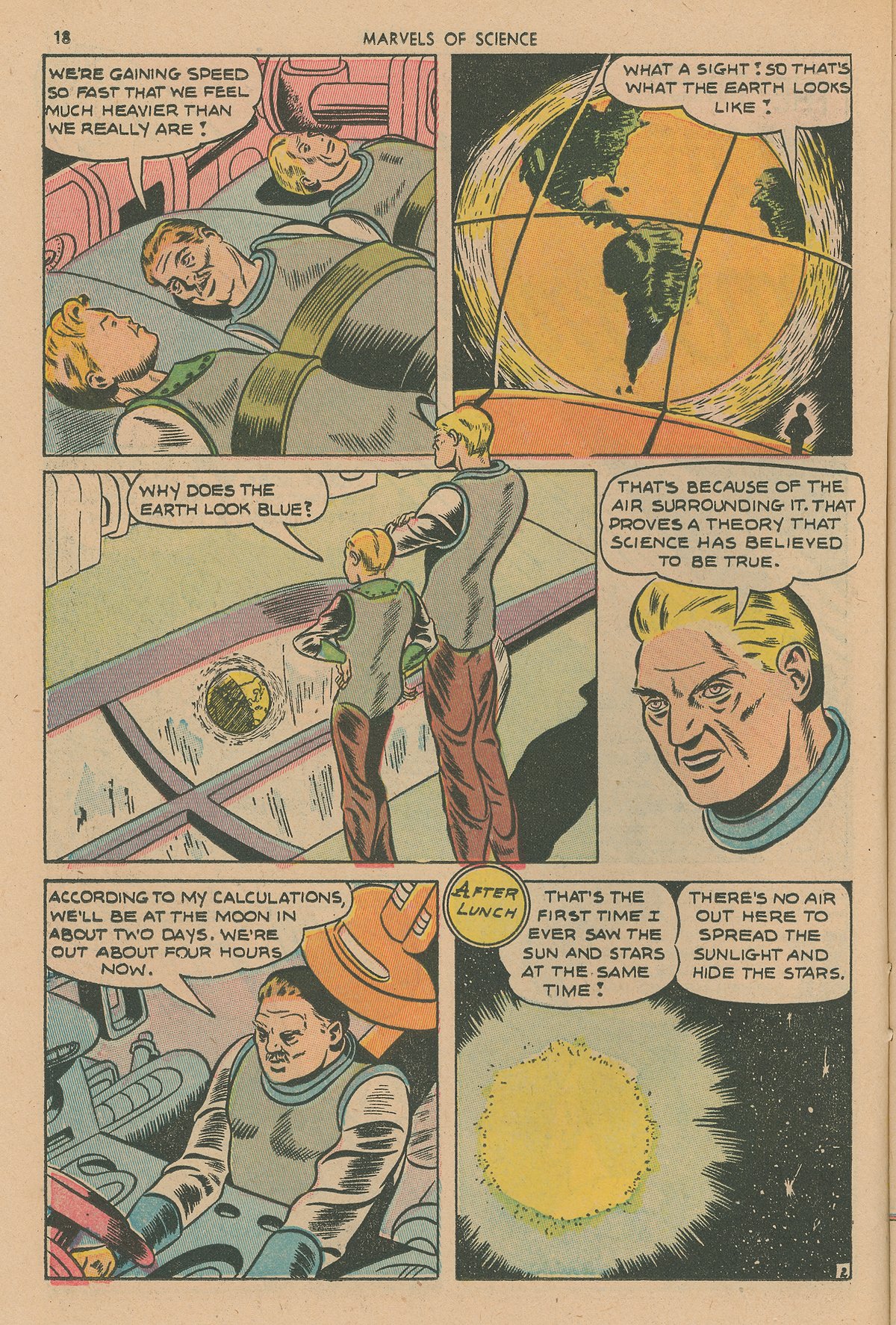 Read online Marvels Of Science comic -  Issue #1 - 20