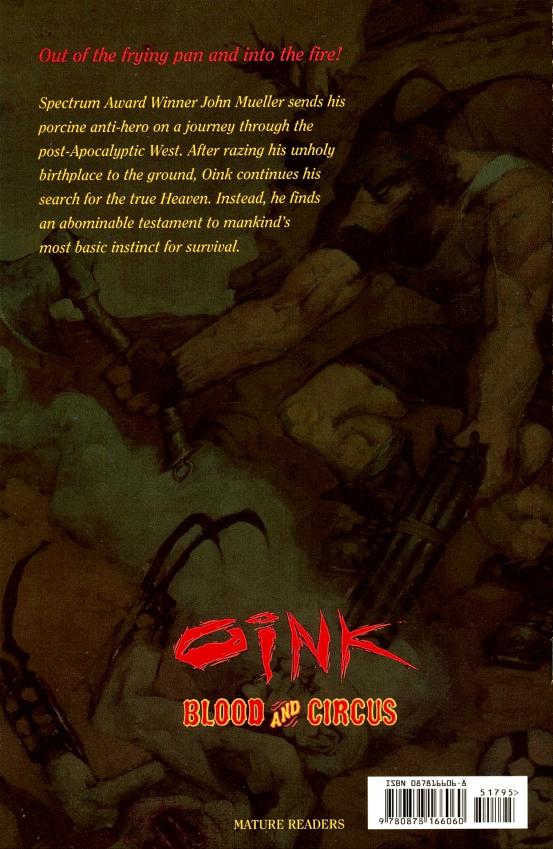 Read online Oink: Blood & Circus comic -  Issue #1 - 27