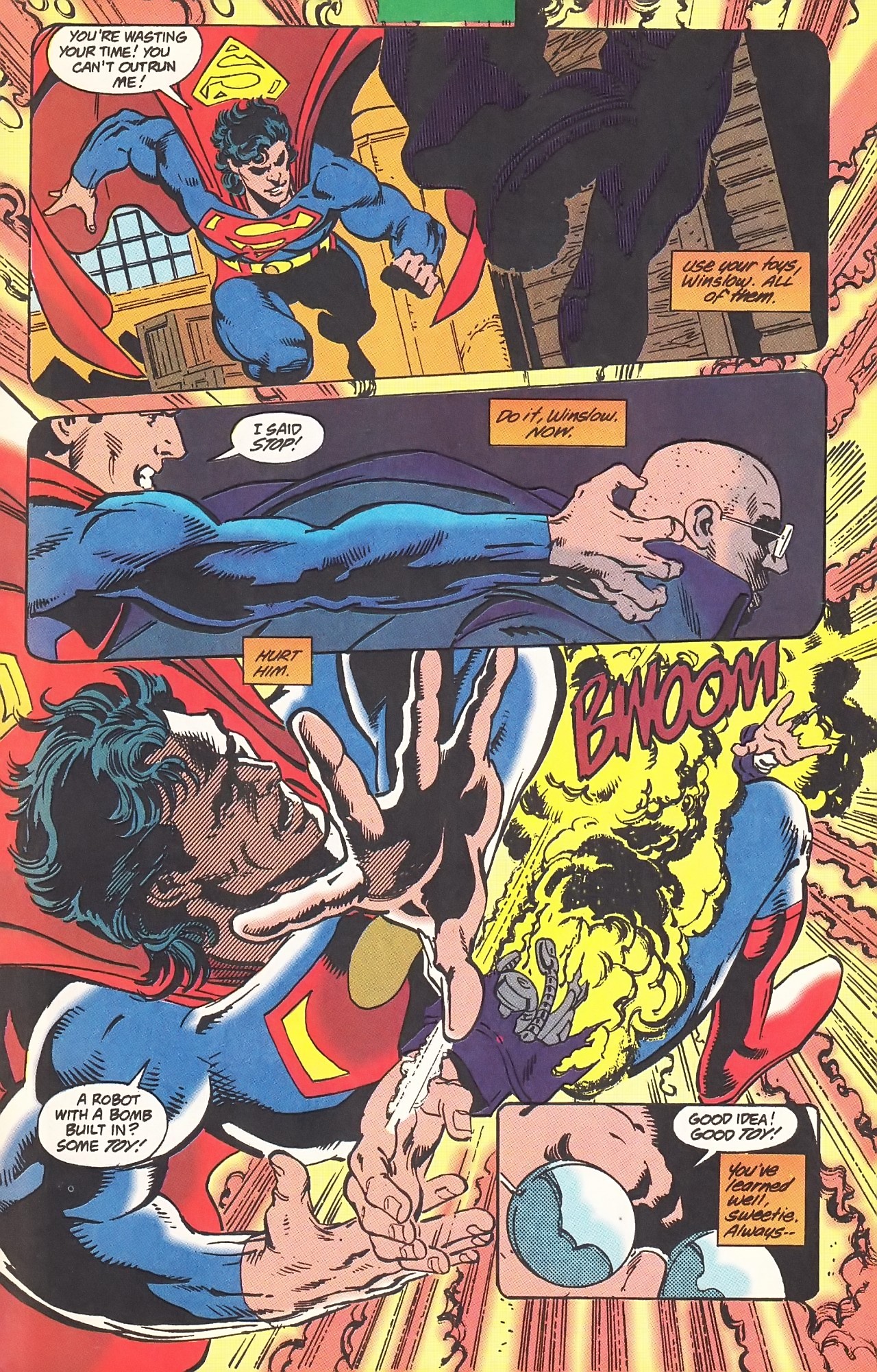 Read online Superman (1987) comic -  Issue #85 - 22