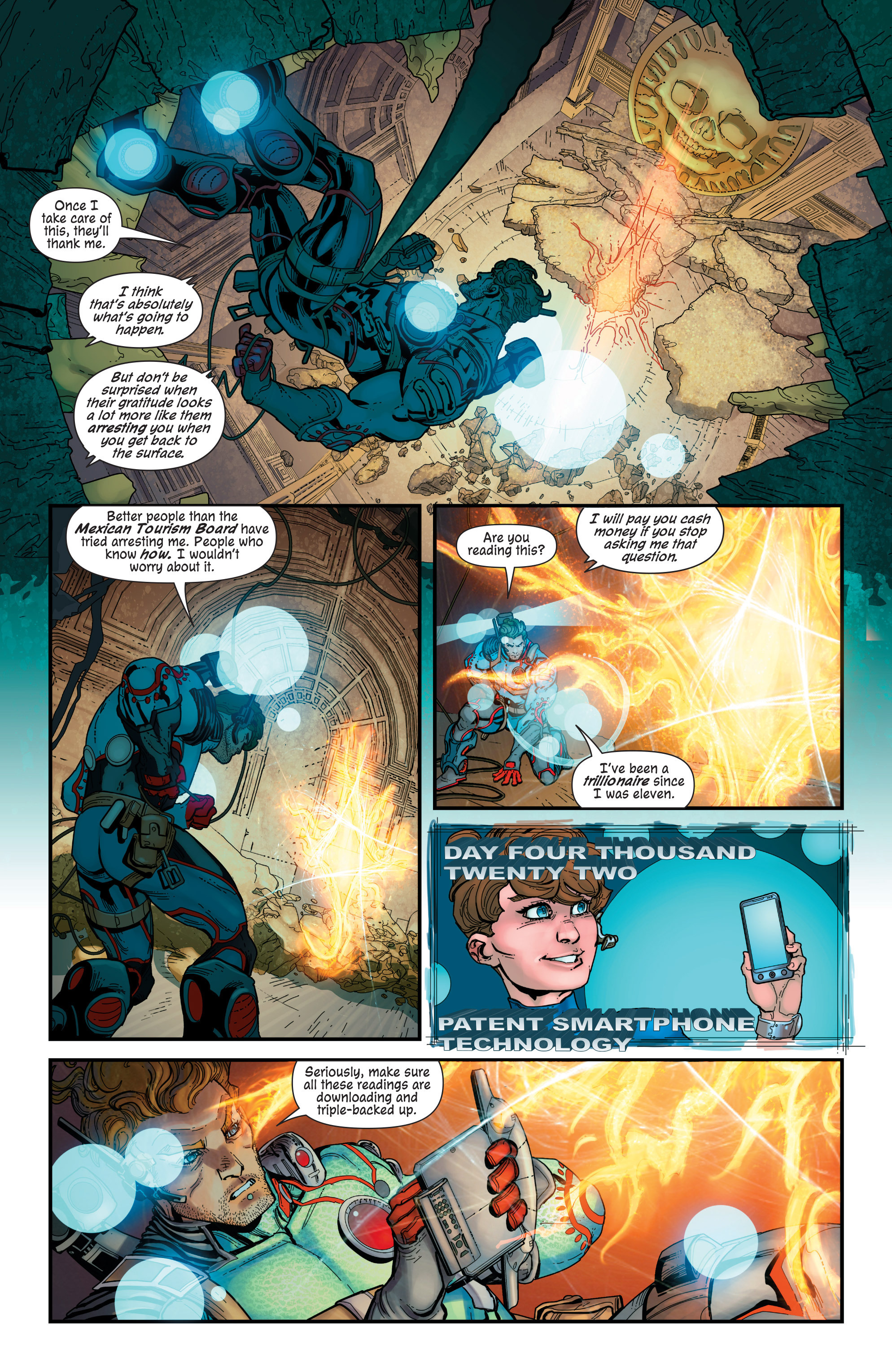 Read online The Infinite Adventures of Jonas Quantum comic -  Issue #2 - 5