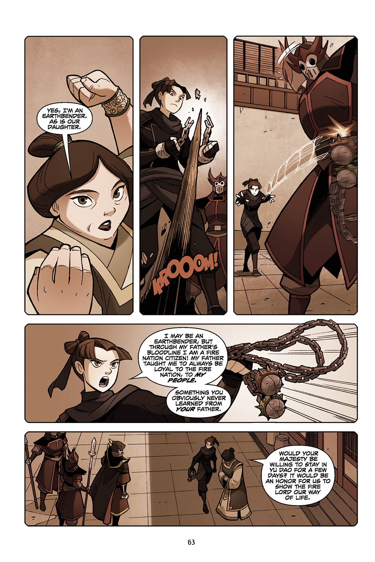 Read online Nickelodeon Avatar: The Last Airbender - The Promise comic -  Issue # Part 1 - 64