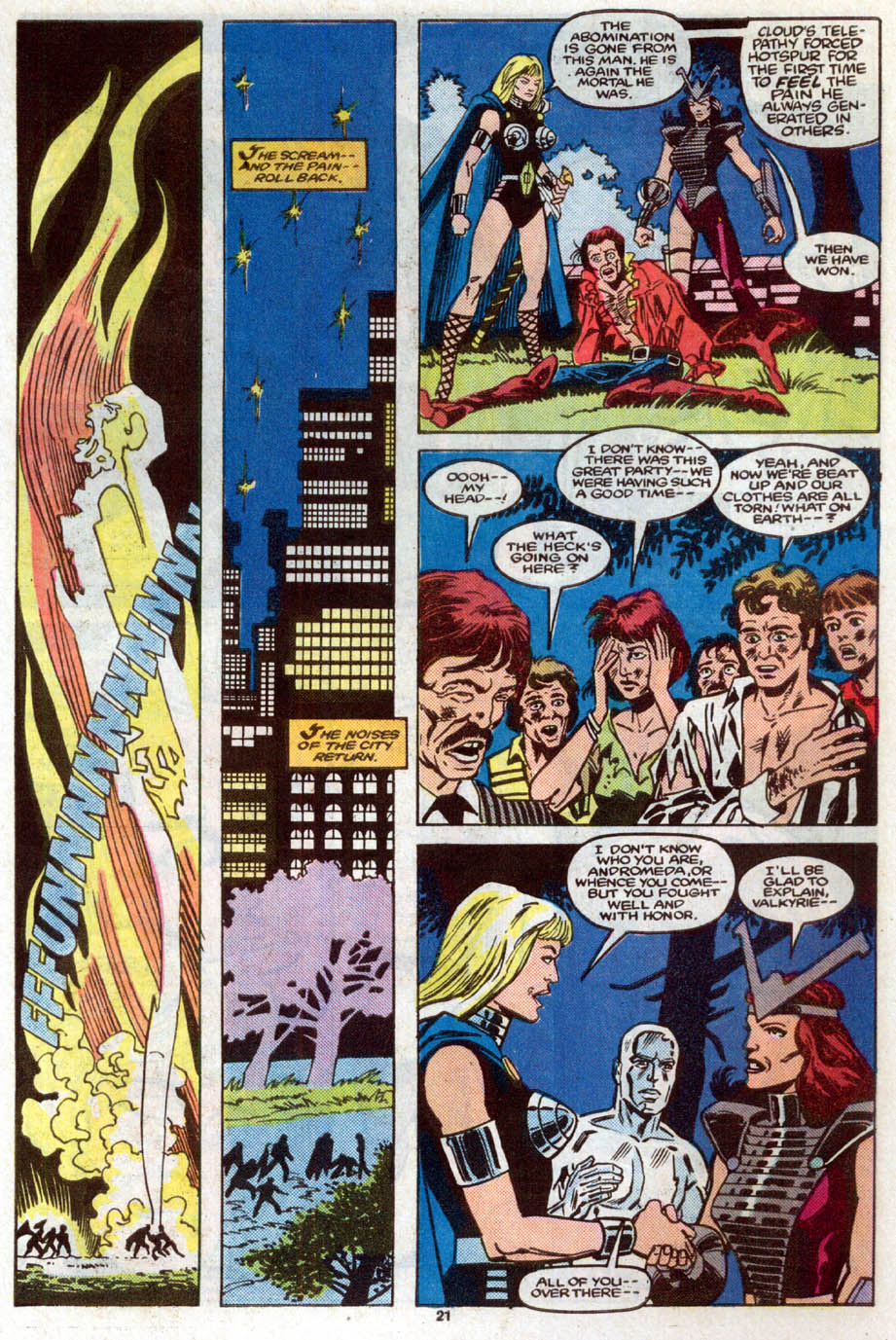 Read online The Defenders (1972) comic -  Issue #147 - 22