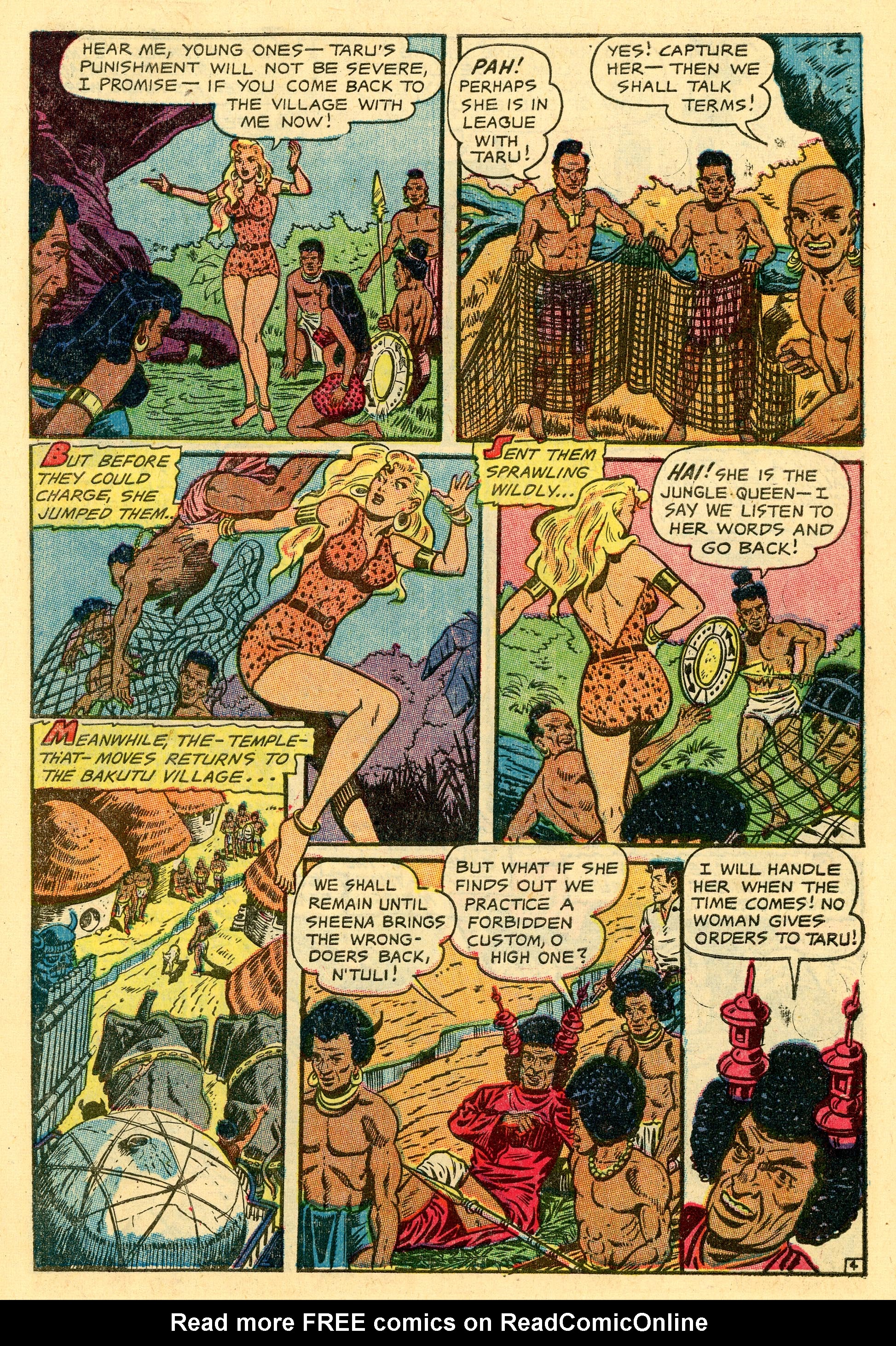 Read online Sheena, Queen of the Jungle (1942) comic -  Issue #17 - 7