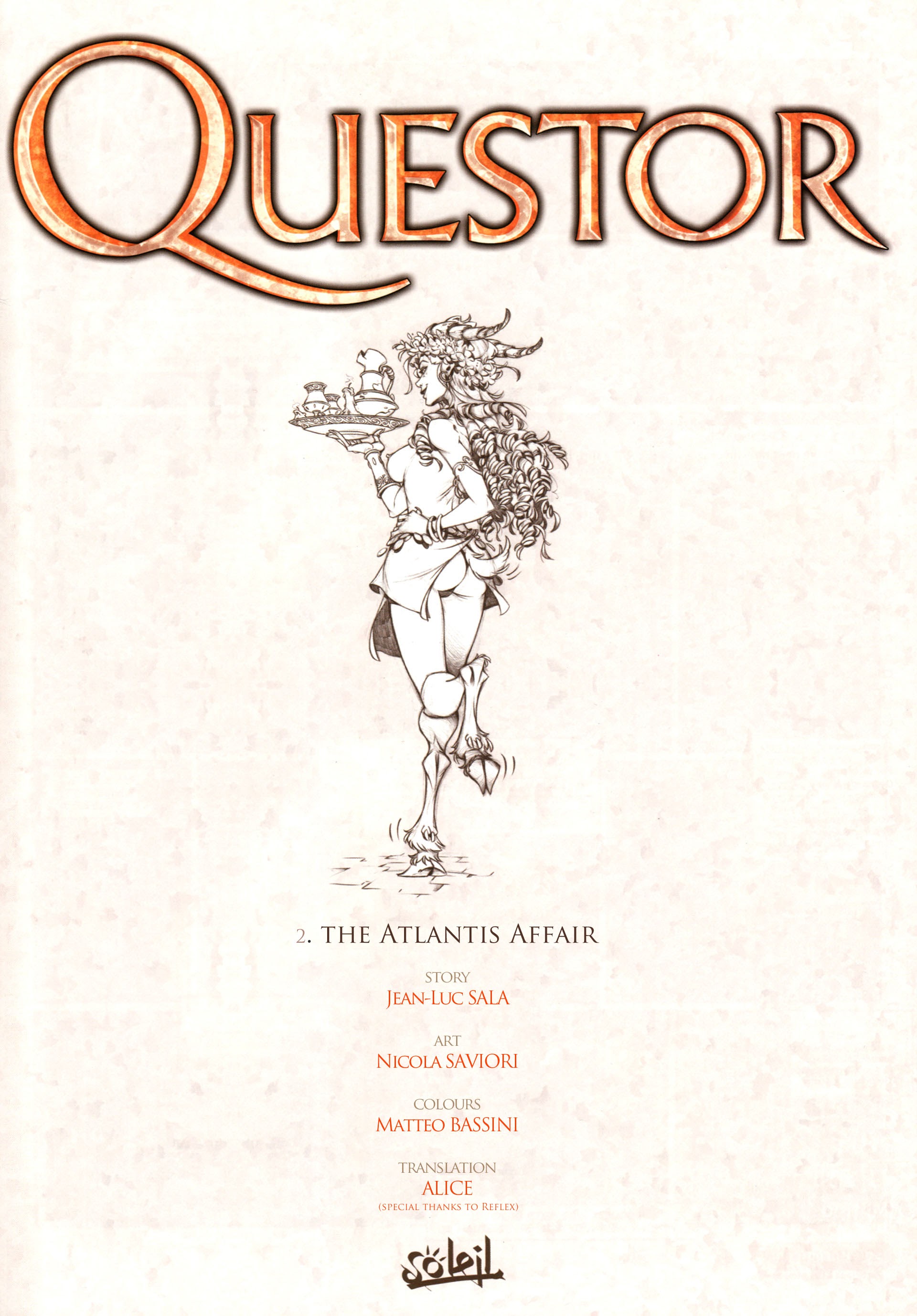Read online Questor comic -  Issue #2 - 3