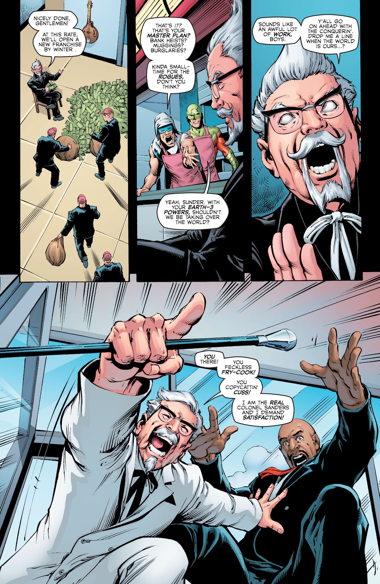 Read online KFC: The Colonel of Two Worlds comic -  Issue # Full - 12