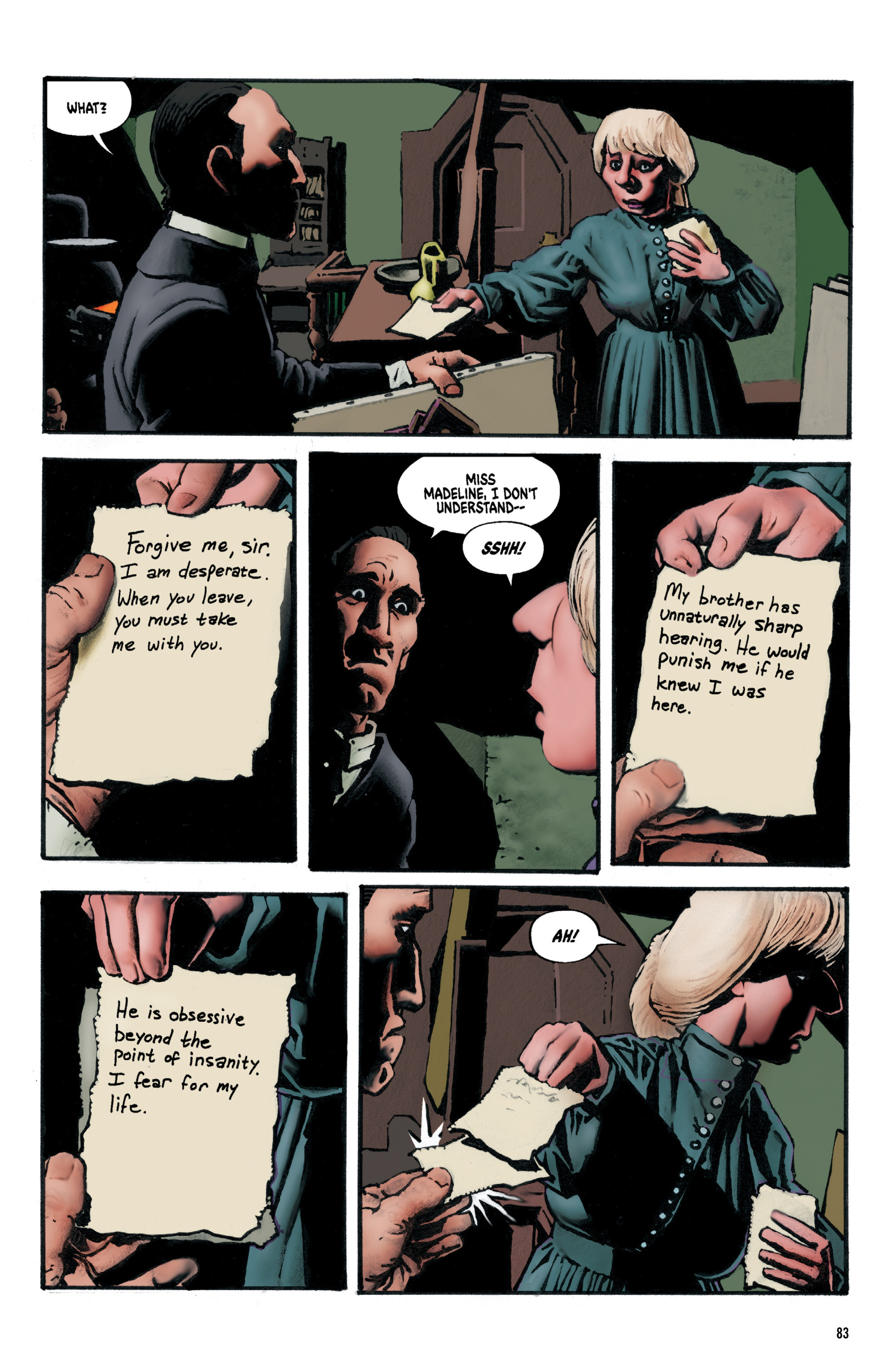 Read online Edgar Allen Poe's Spirits of the Dead comic -  Issue # TPB (Part 1) - 84