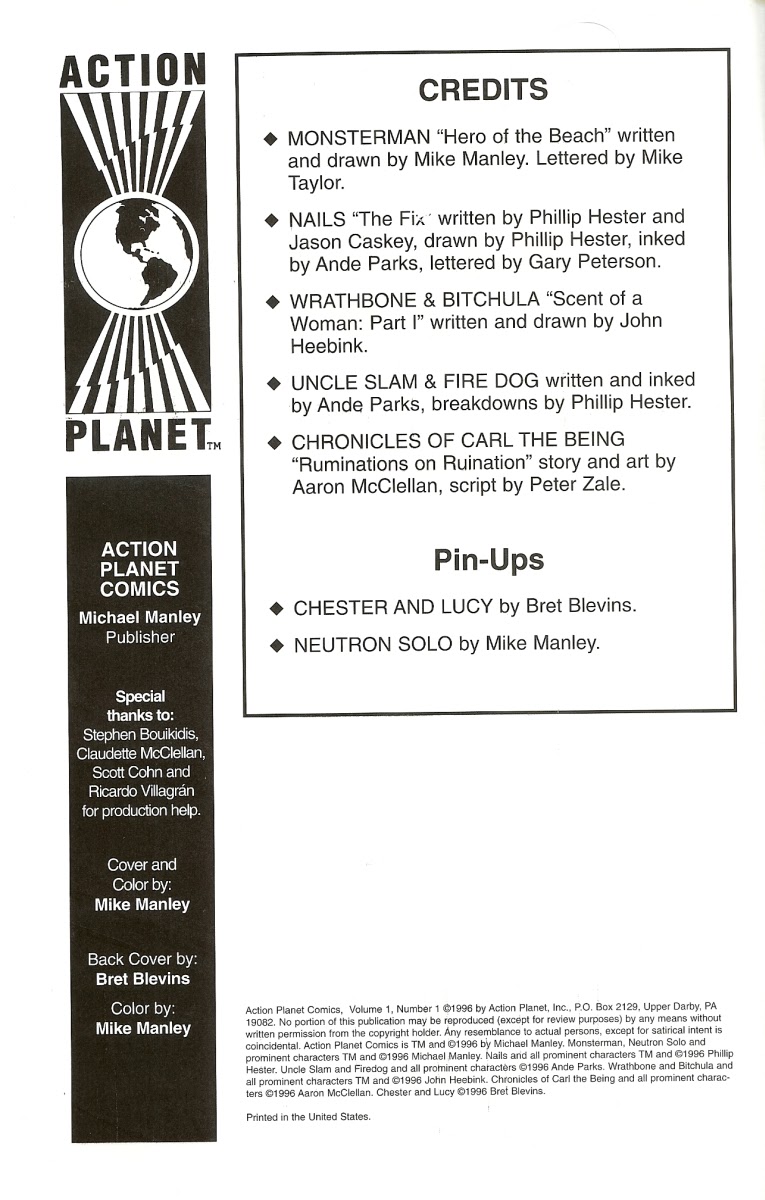Read online Action Planet Comics comic -  Issue #1 - 2