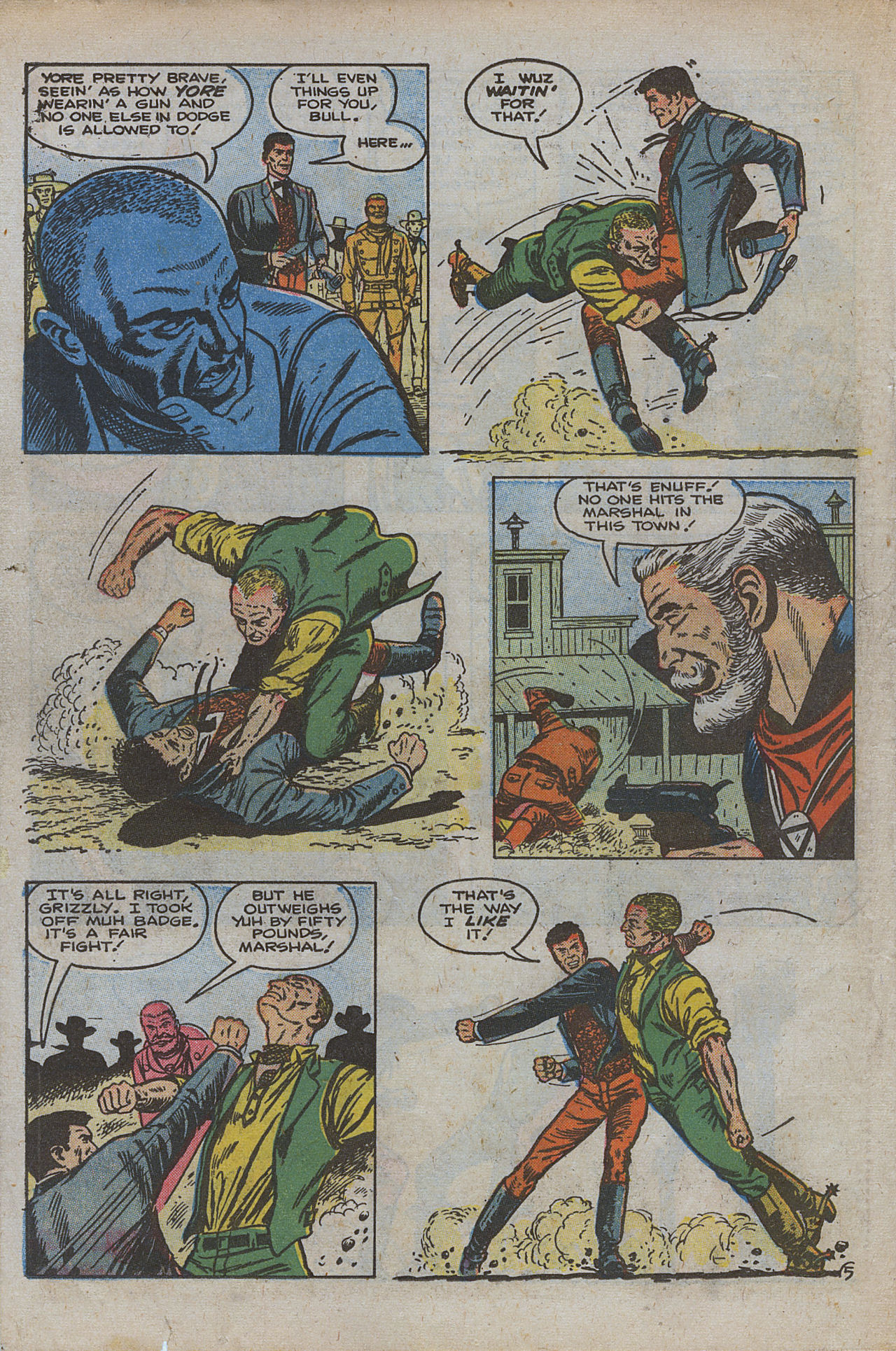 Read online Gunsmoke Western comic -  Issue #50 - 22