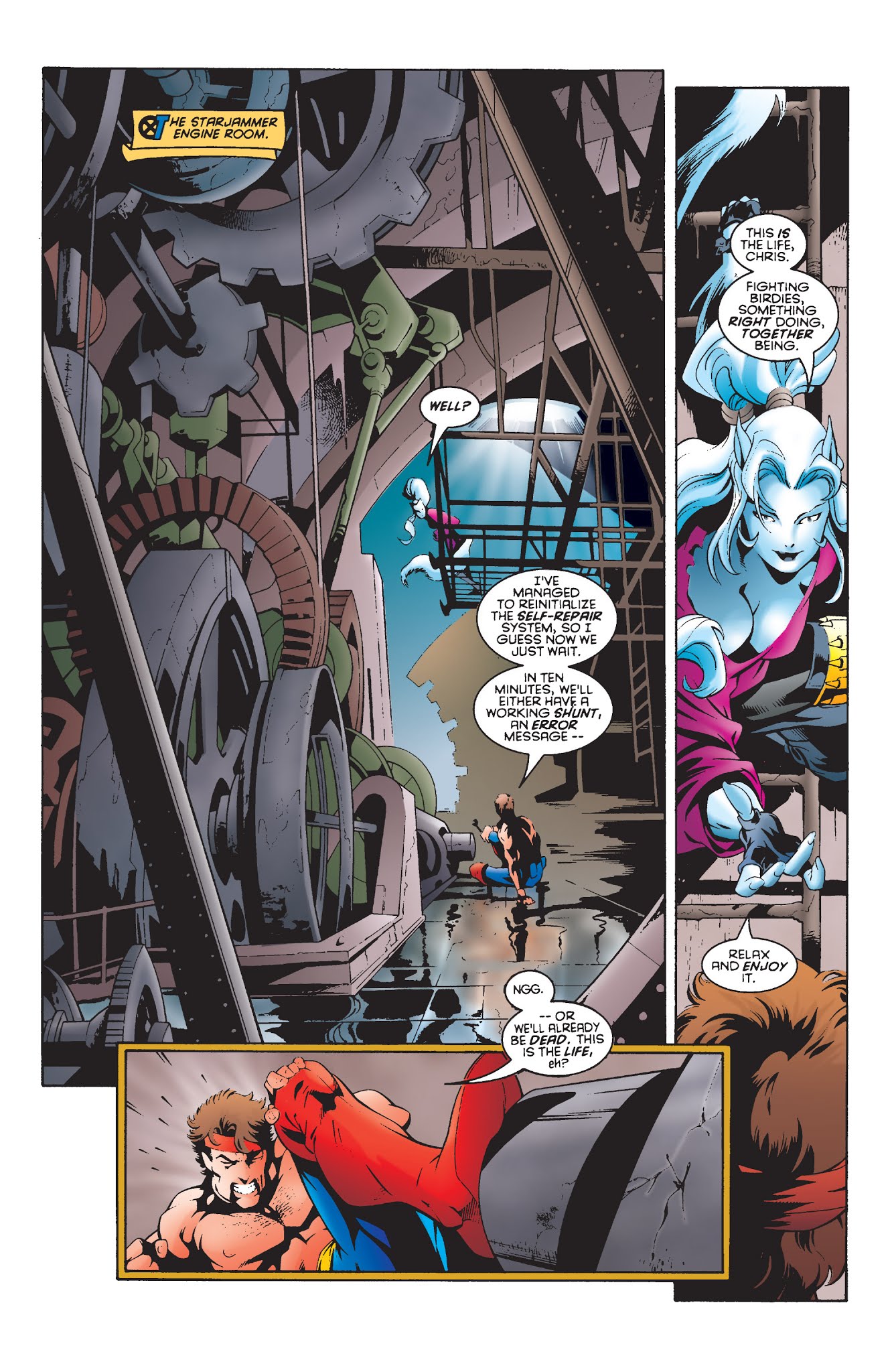 Read online Excalibur Visionaries: Warren Ellis comic -  Issue # TPB 2 (Part 2) - 86