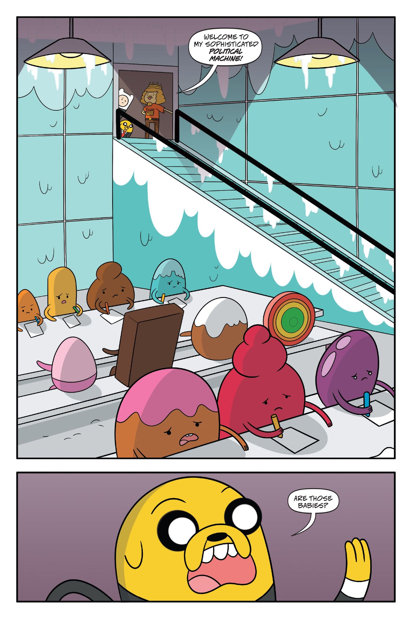 Read online Adventure Time: President Bubblegum comic -  Issue # TPB - 86
