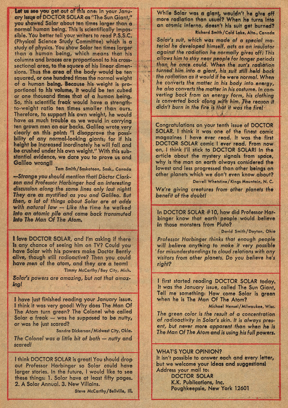 Read online Doctor Solar, Man of the Atom (1962) comic -  Issue #12 - 20