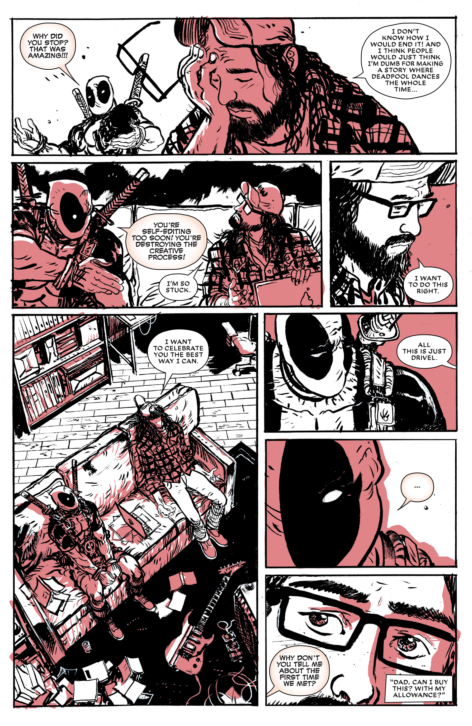 Read online Deadpool: Black, White & Blood comic -  Issue #2 - 29