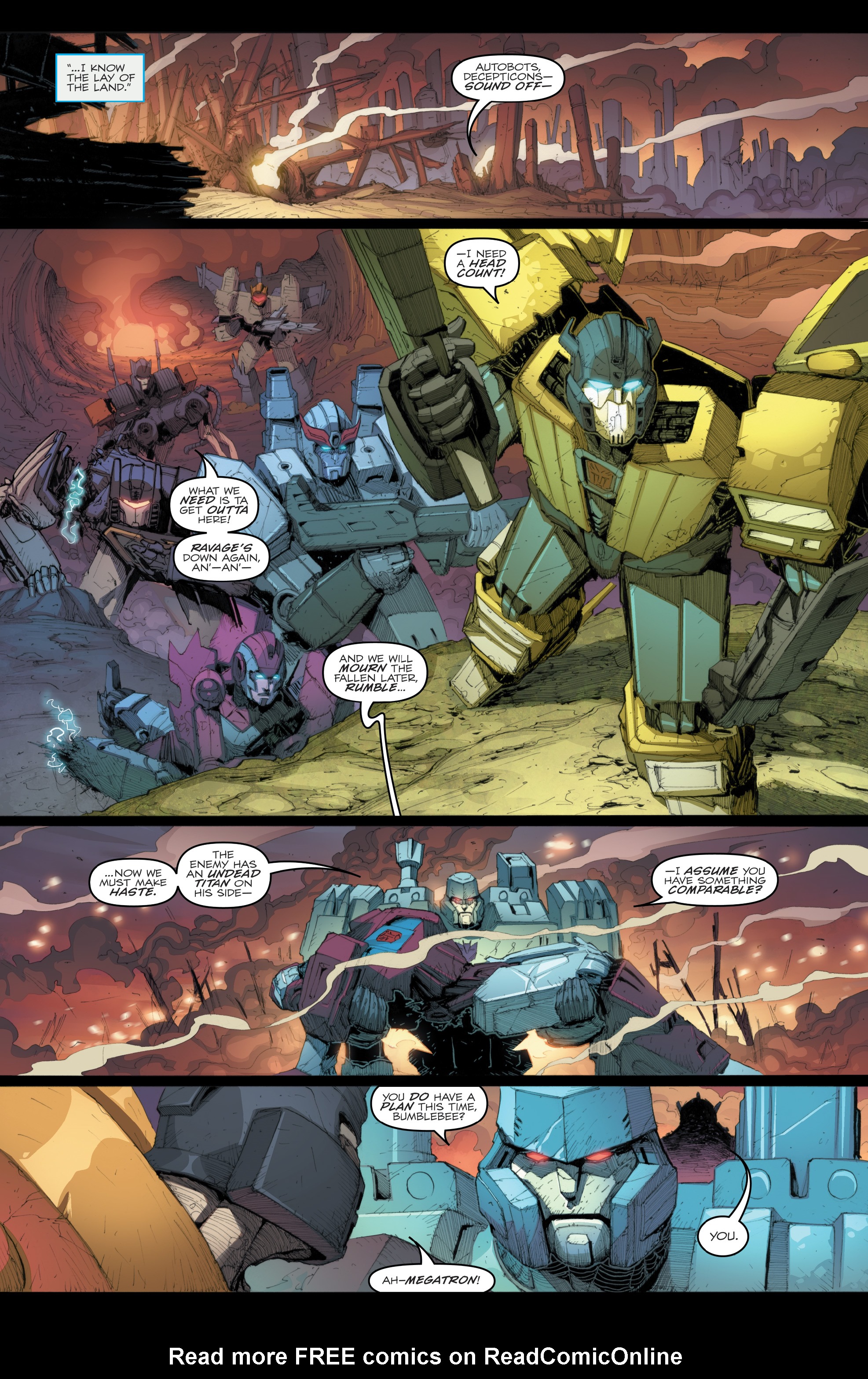 Read online The Transformers: Dark Cybertron comic -  Issue # Full - 119