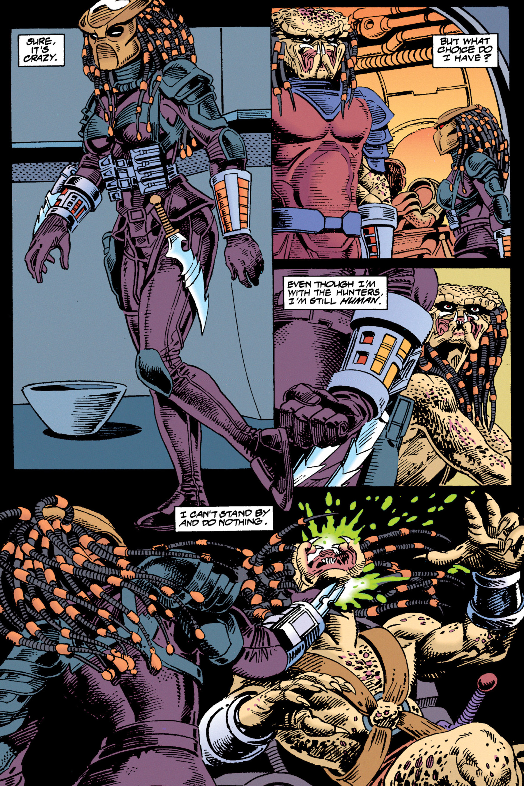 Read online Aliens vs. Predator Omnibus comic -  Issue # _TPB 1 Part 3 - 87