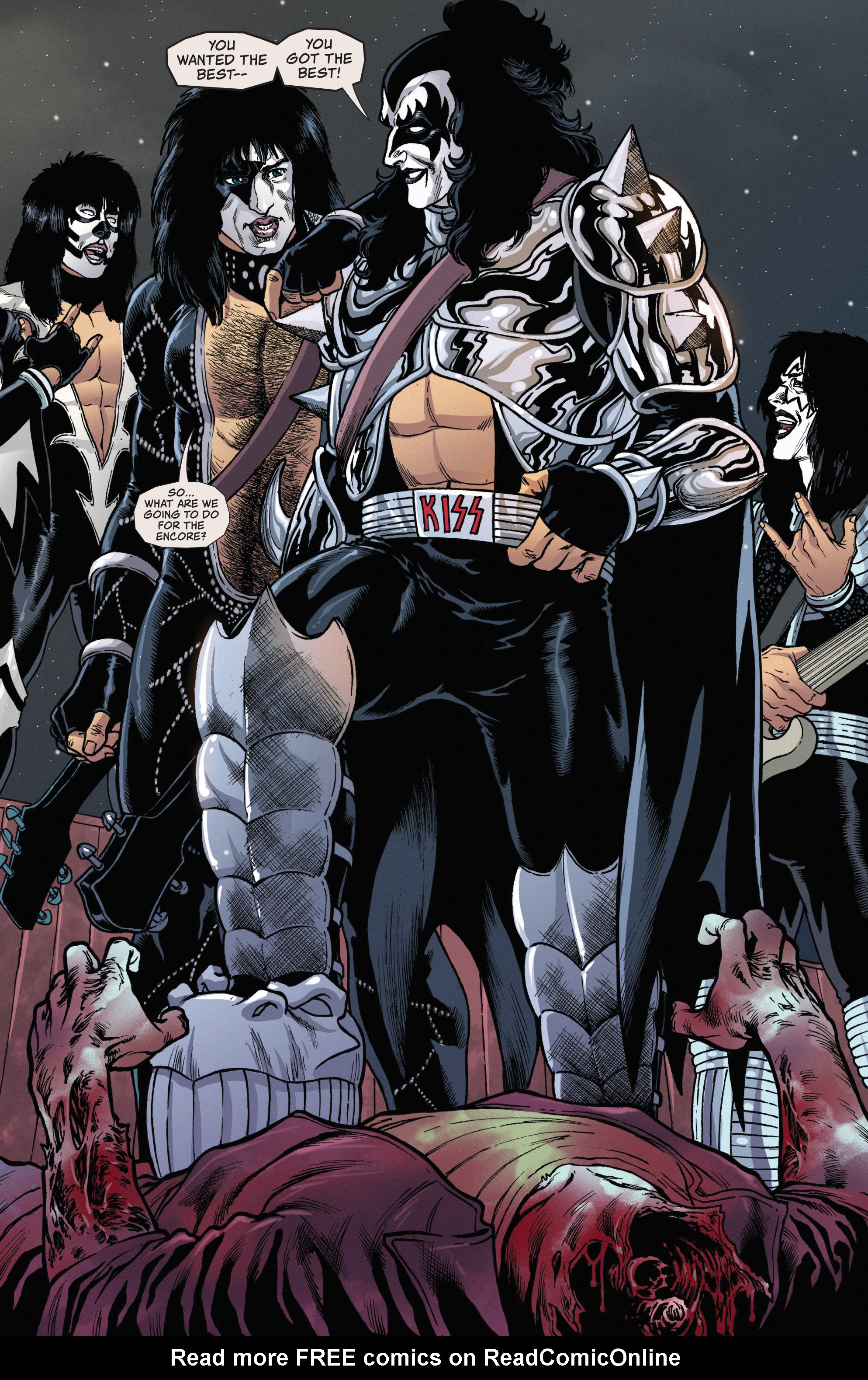Read online Kiss: Zombies comic -  Issue #5 - 21