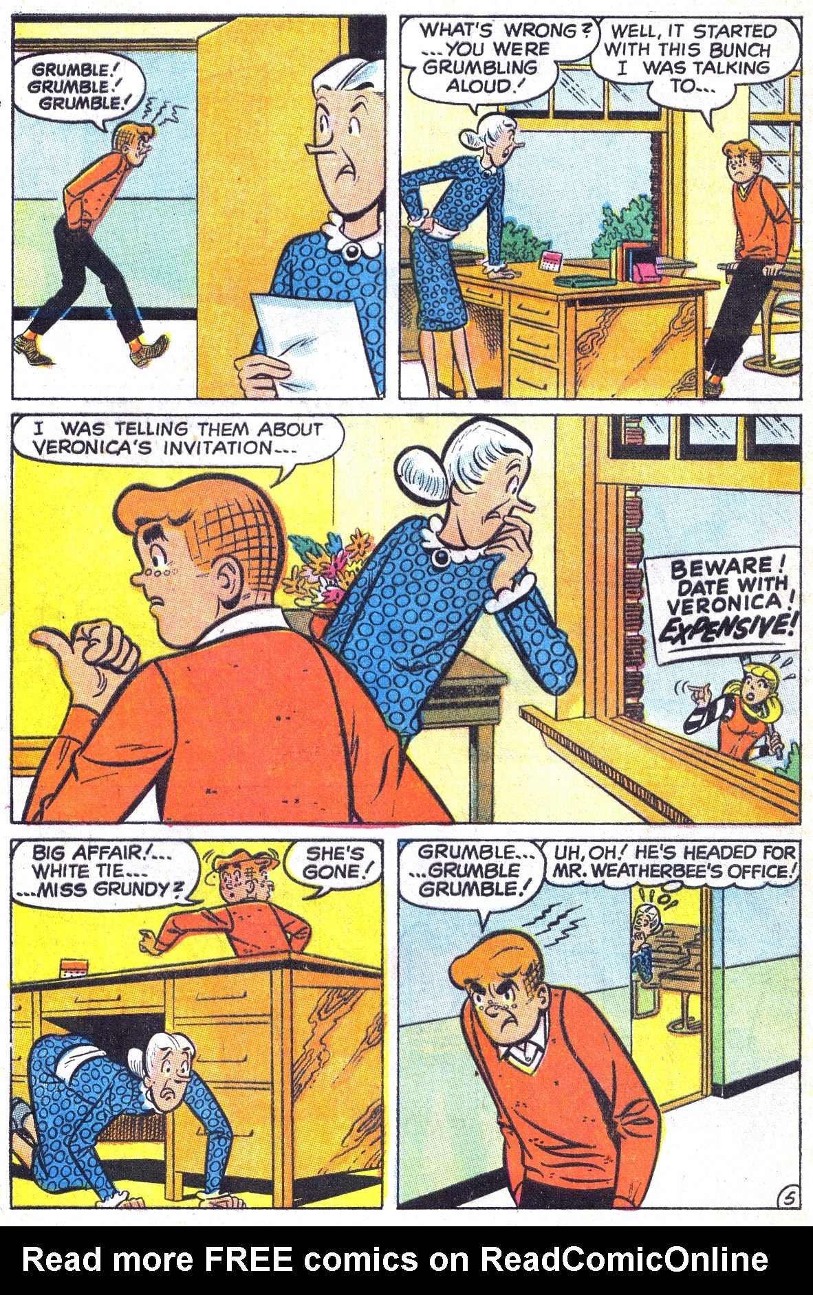 Read online Archie (1960) comic -  Issue #191 - 32
