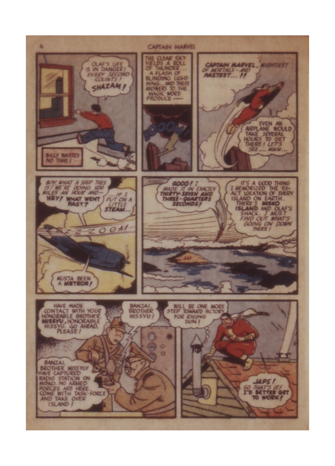 Read online Captain Marvel Adventures comic -  Issue #16 - 6