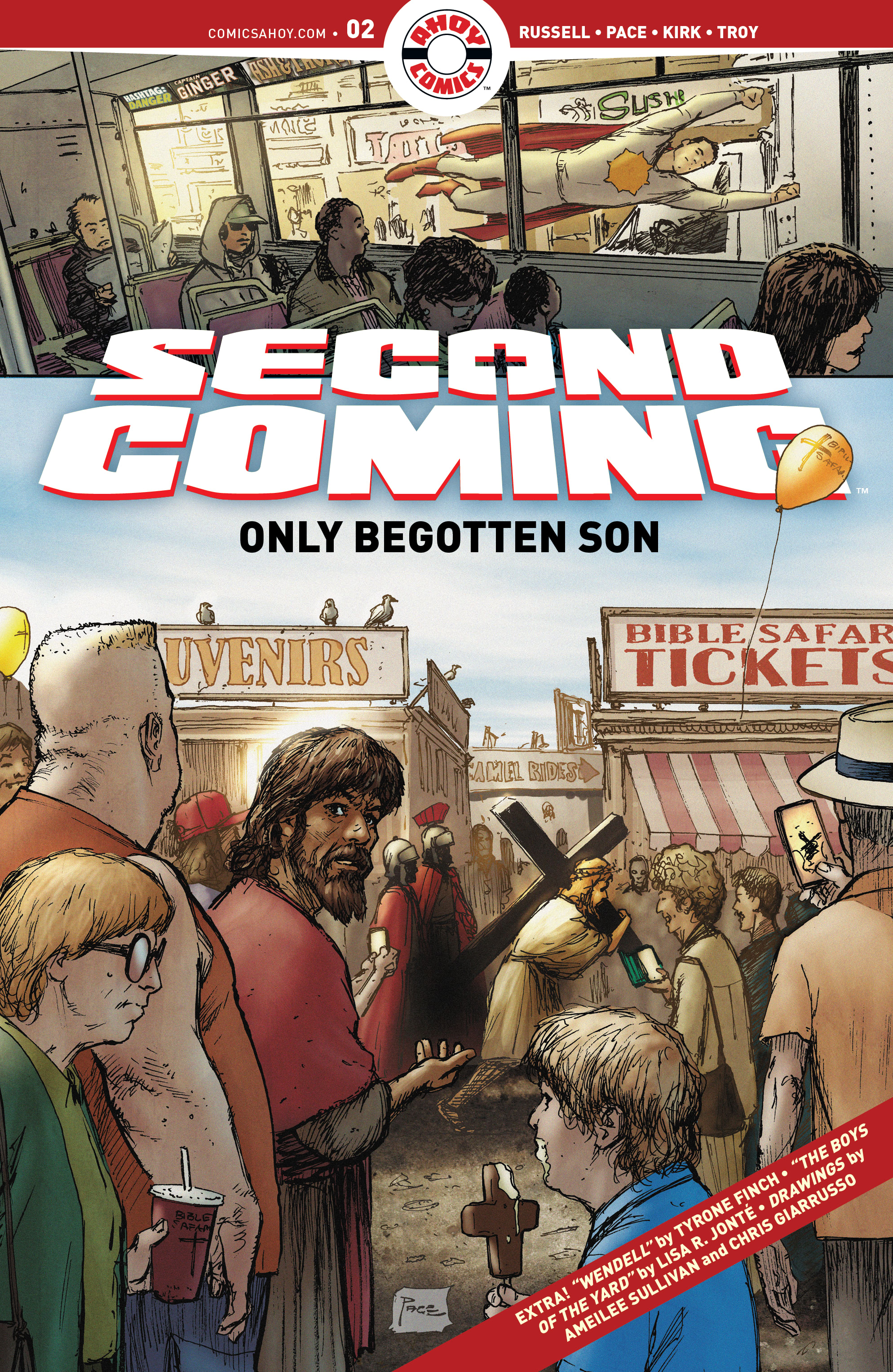 Read online Second Coming: Only Begotten Son comic -  Issue #2 - 1