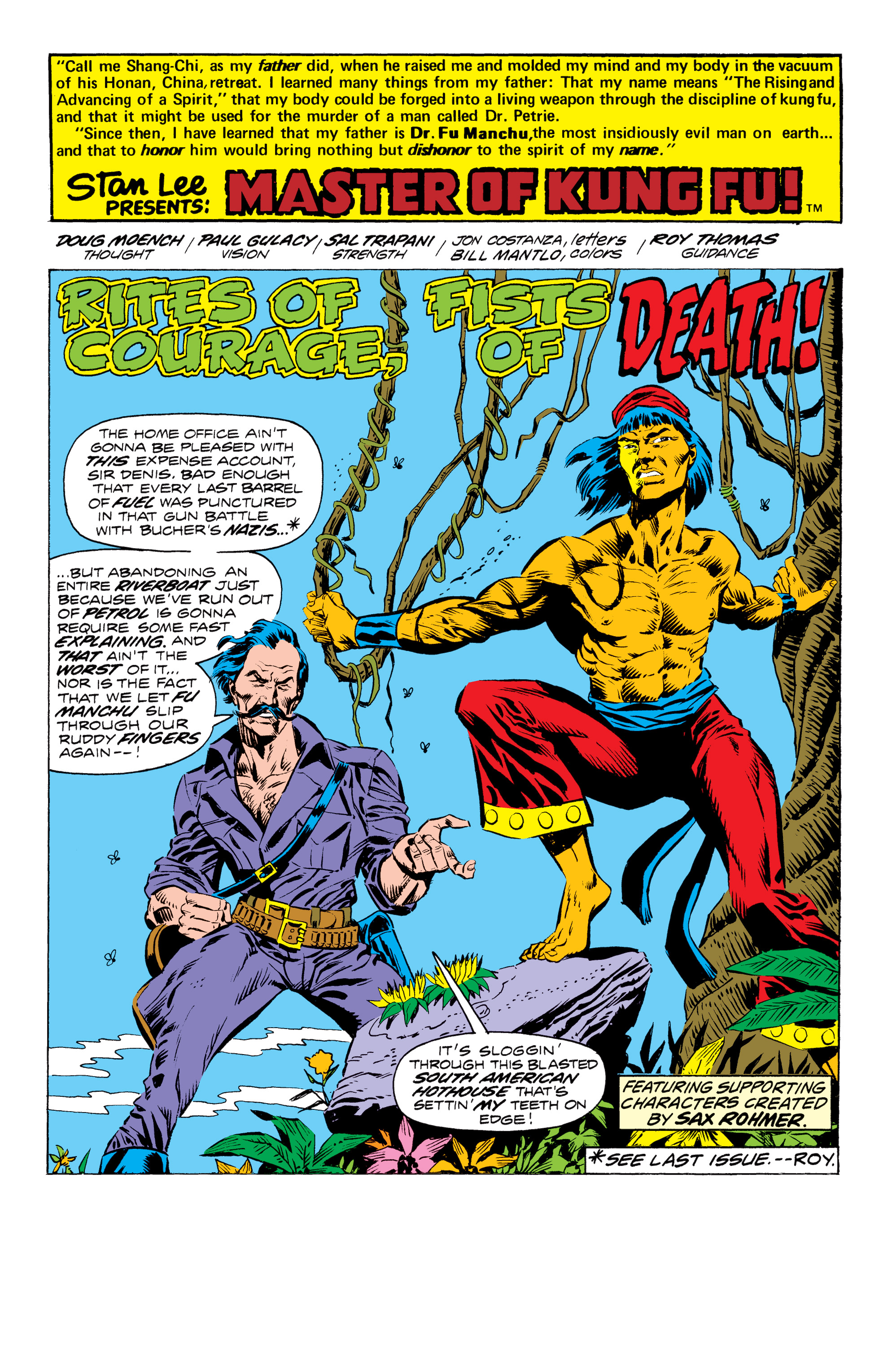Read online Master of Kung Fu Epic Collection: Weapon of the Soul comic -  Issue # TPB (Part 4) - 7