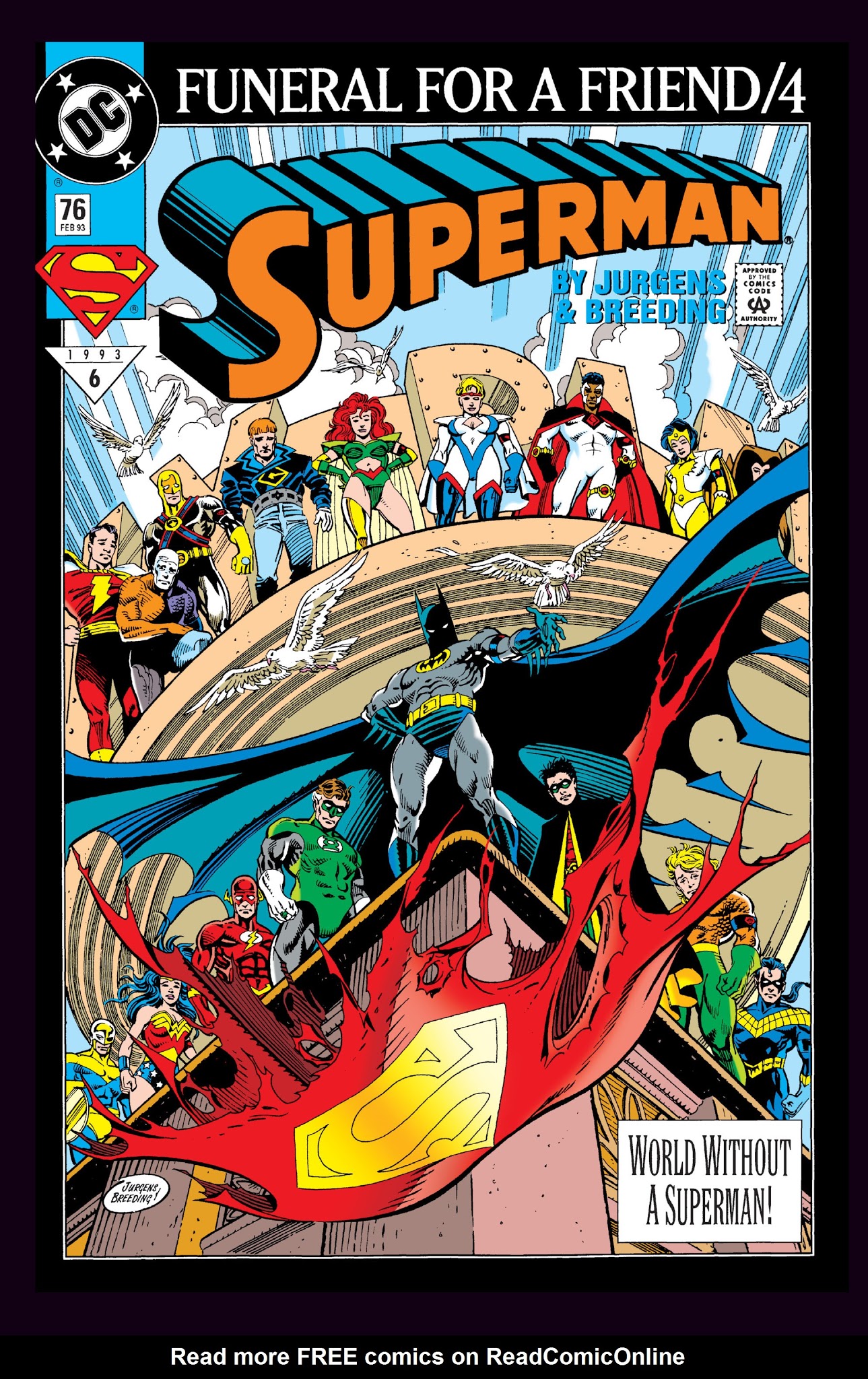 Read online Superman: Funeral For A Friend comic -  Issue # TPB - 94