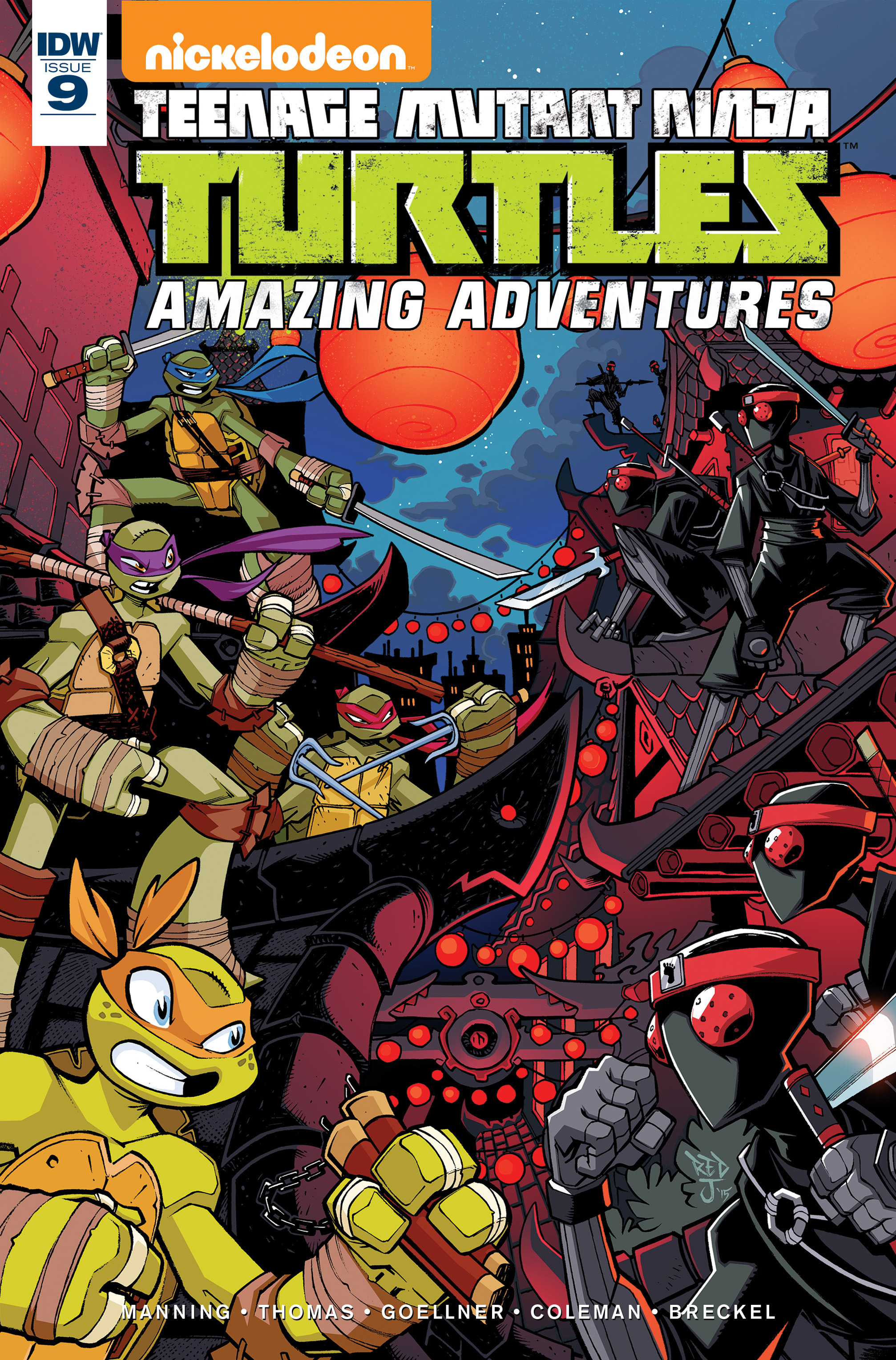 Read online Teenage Mutant Ninja Turtles Amazing Adventures comic -  Issue #9 - 1