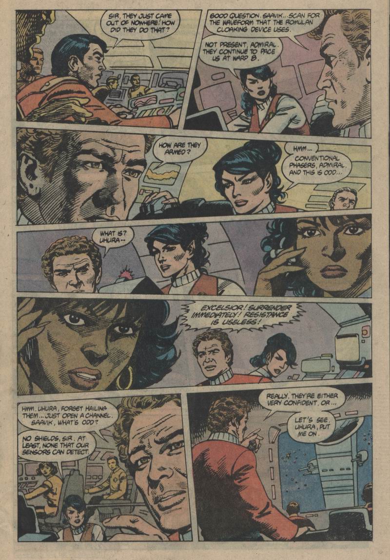 Read online Star Trek (1984) comic -  Issue #24 - 3
