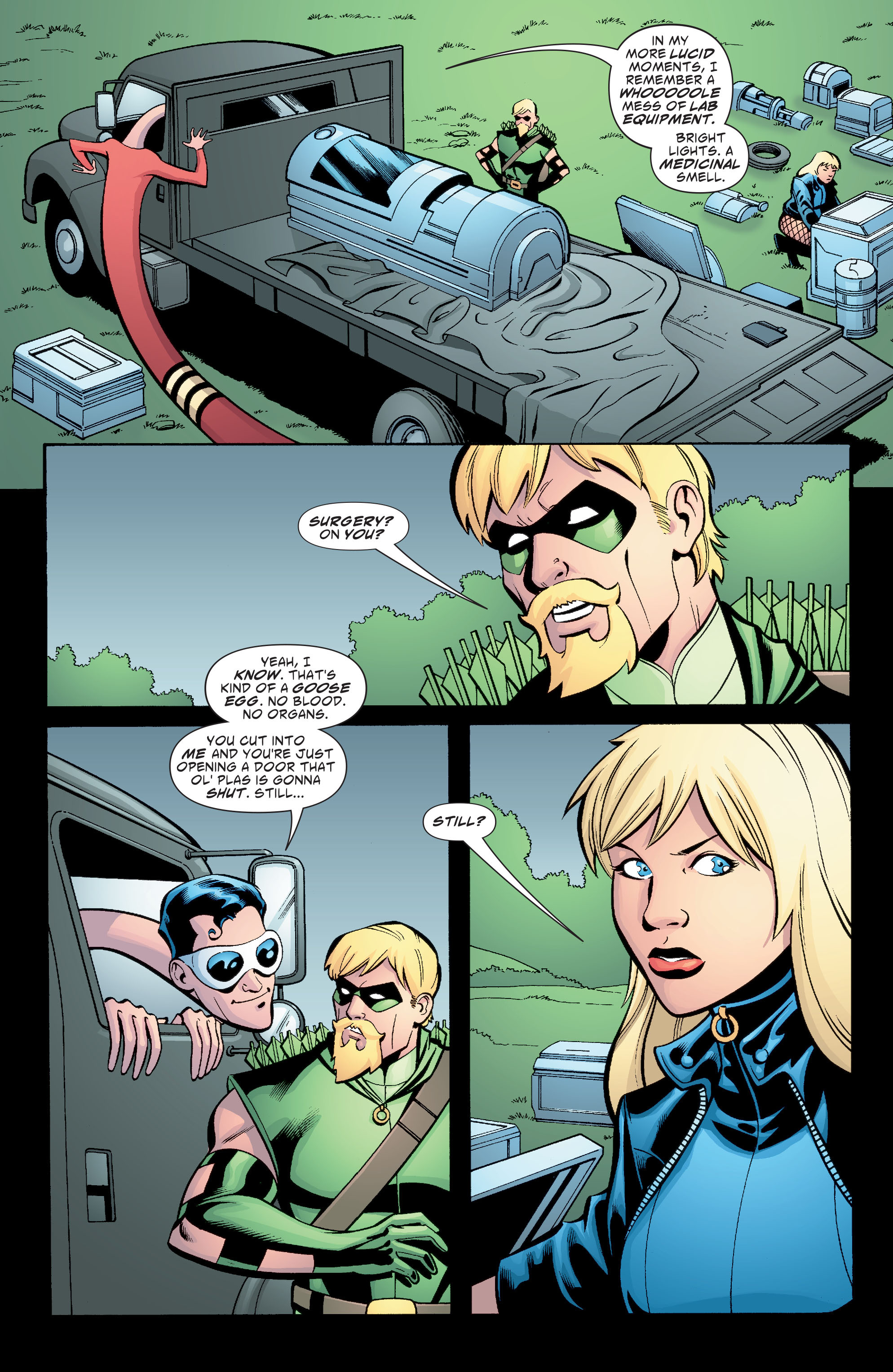 Read online Green Arrow/Black Canary comic -  Issue #9 - 10
