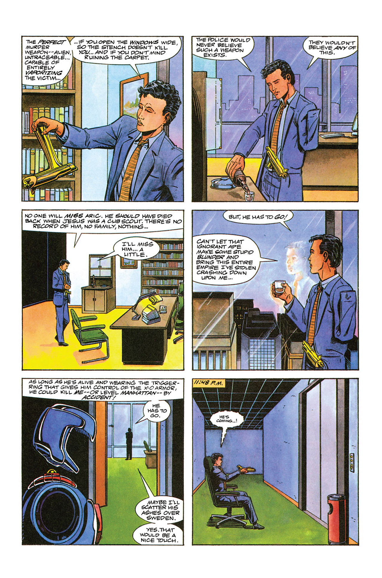 Read online X-O Manowar (1992) comic -  Issue #5 - 7