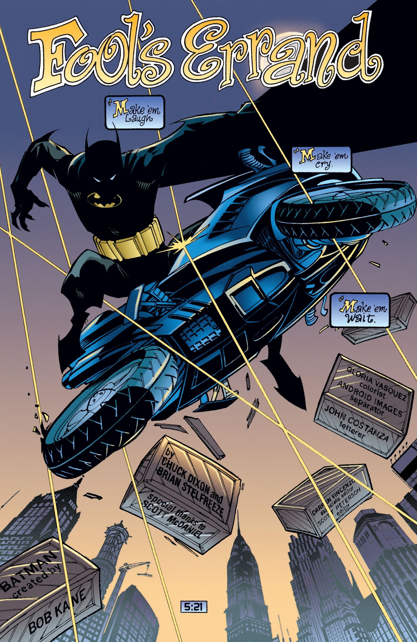 Read online Batman: Road To No Man's Land comic -  Issue # TPB 1 - 396